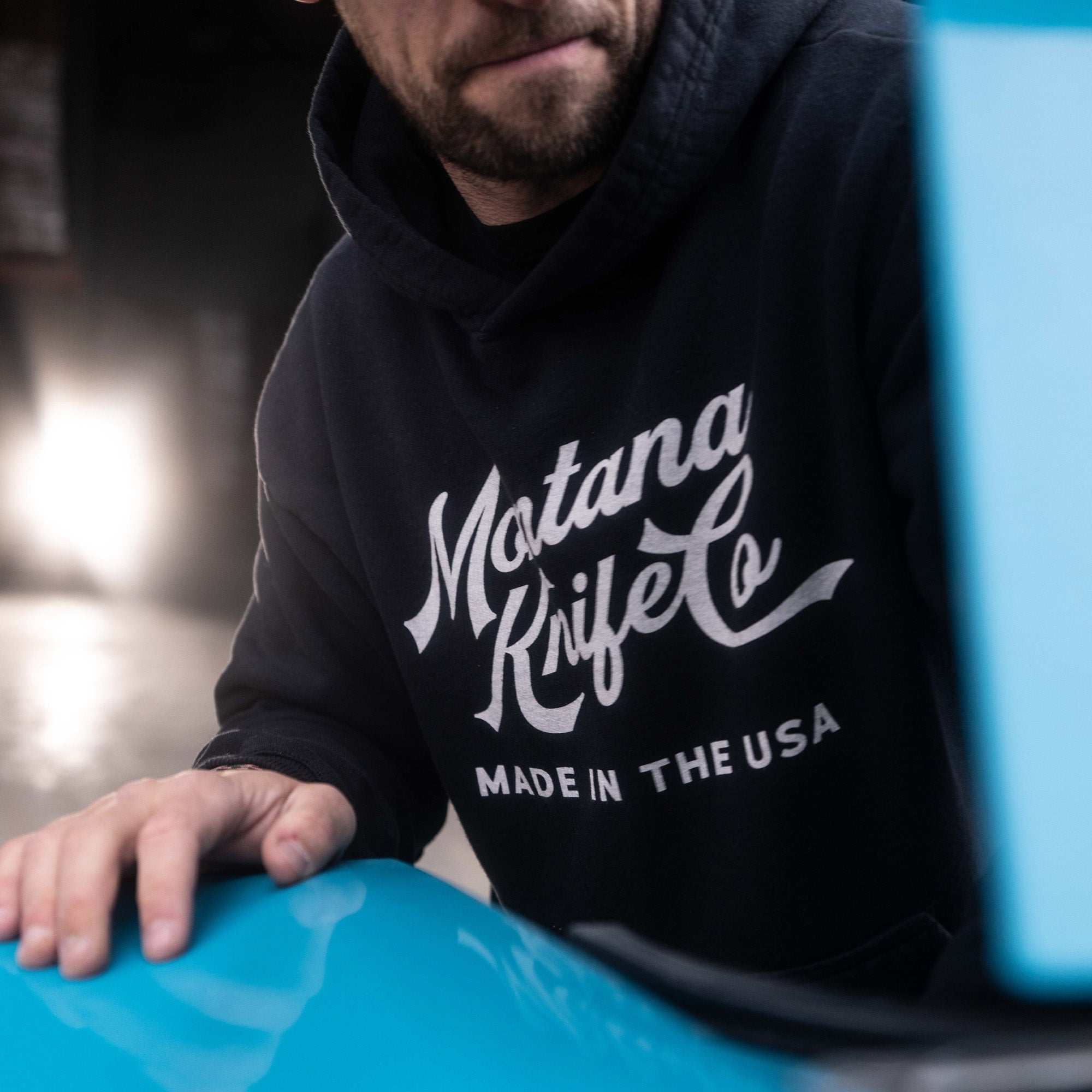 MKC HERITAGE HOODIE - BLACK - USA MADE