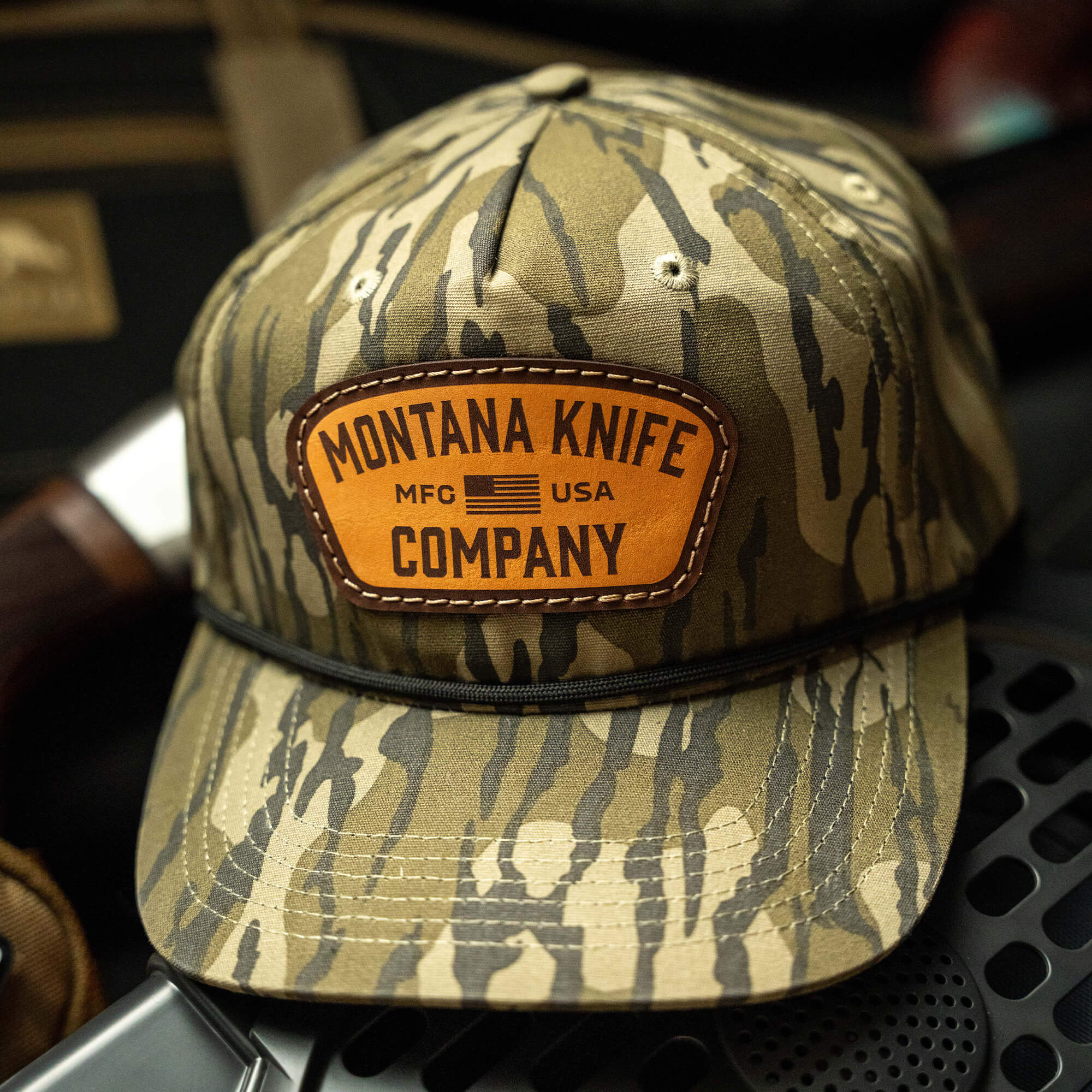 MKC X MOSSY OAK ROPE HAT