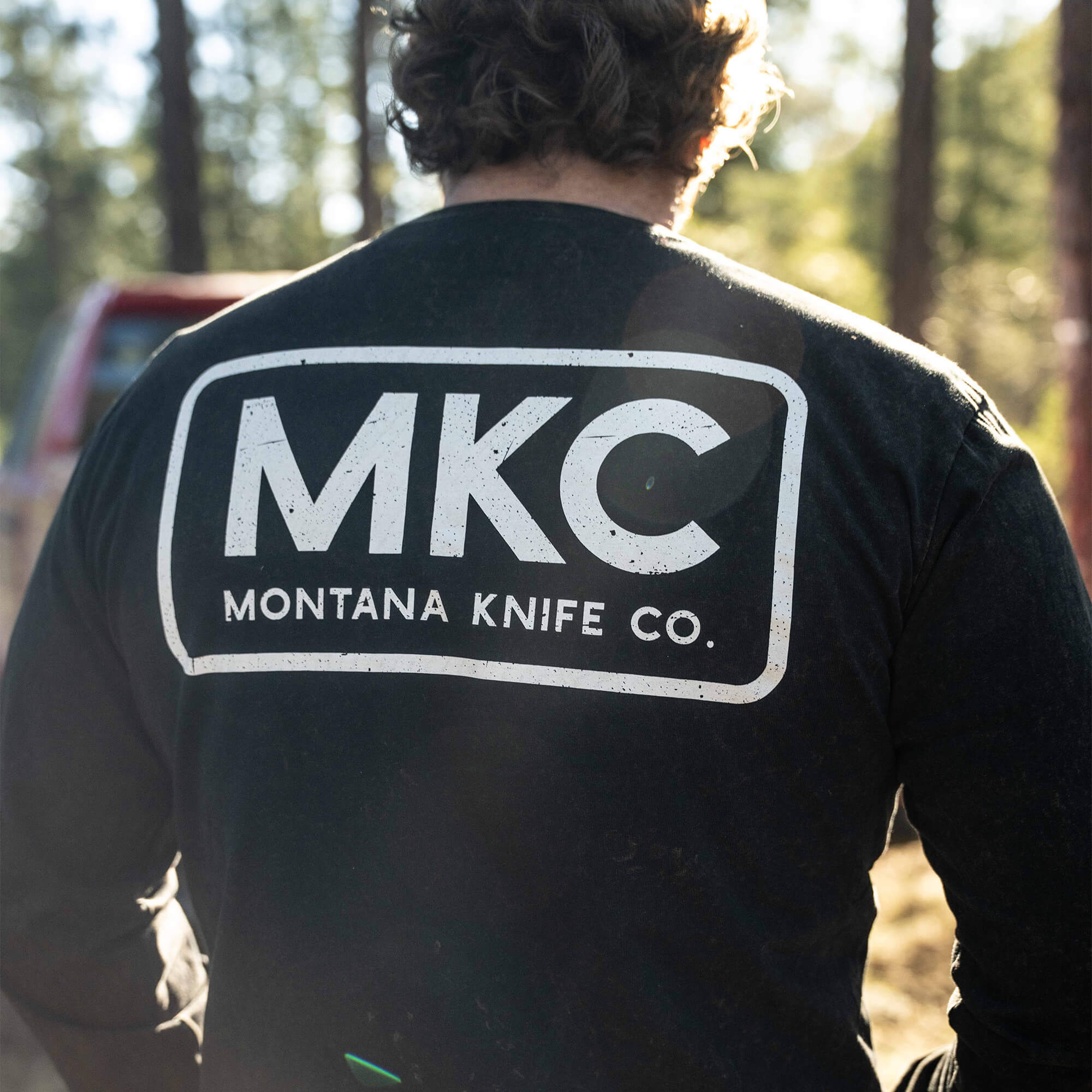 MKC STONEWASH LONG SLEEVE - BLACK