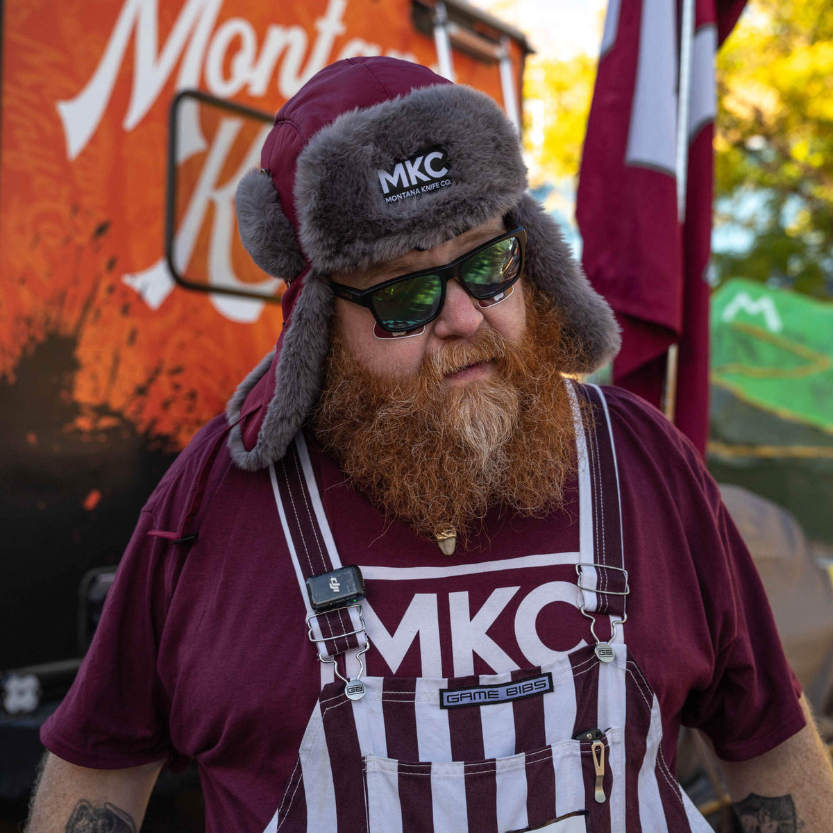 GO GRIZ TRAPPER HAT