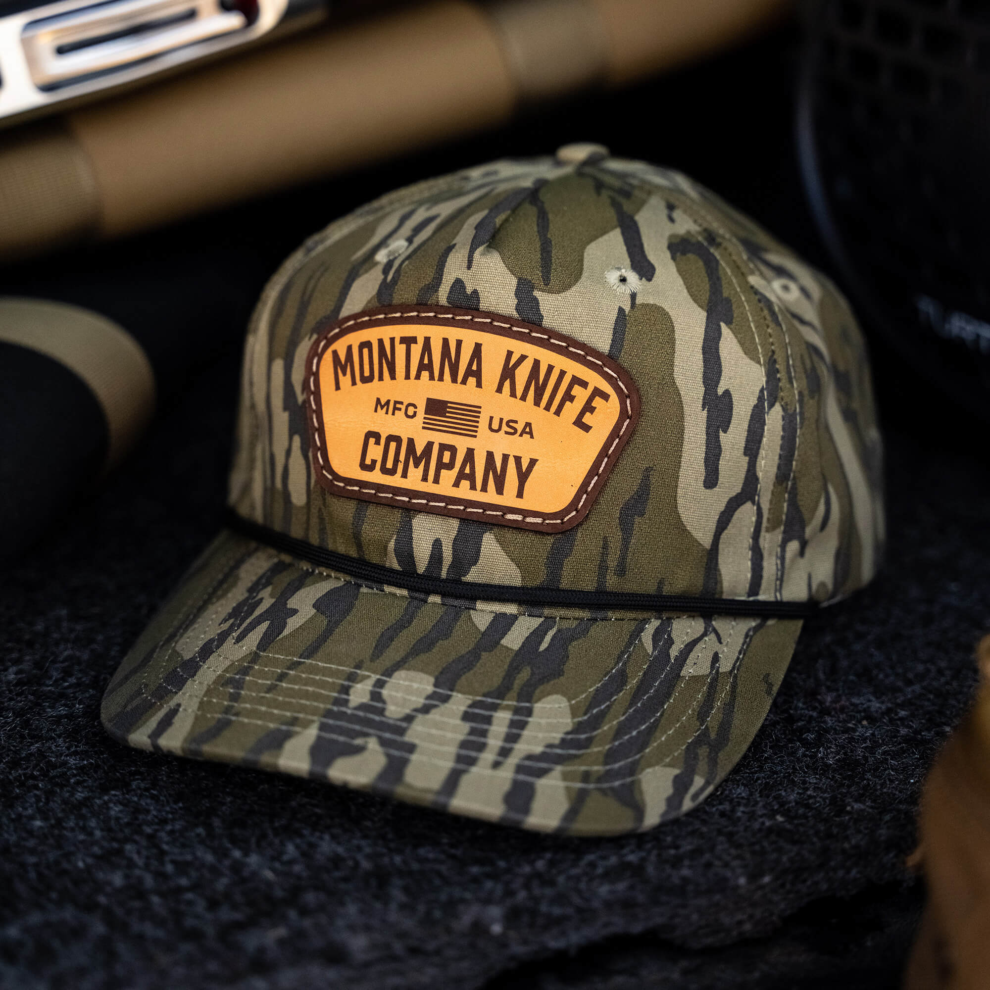MKC X MOSSY OAK ROPE HAT
