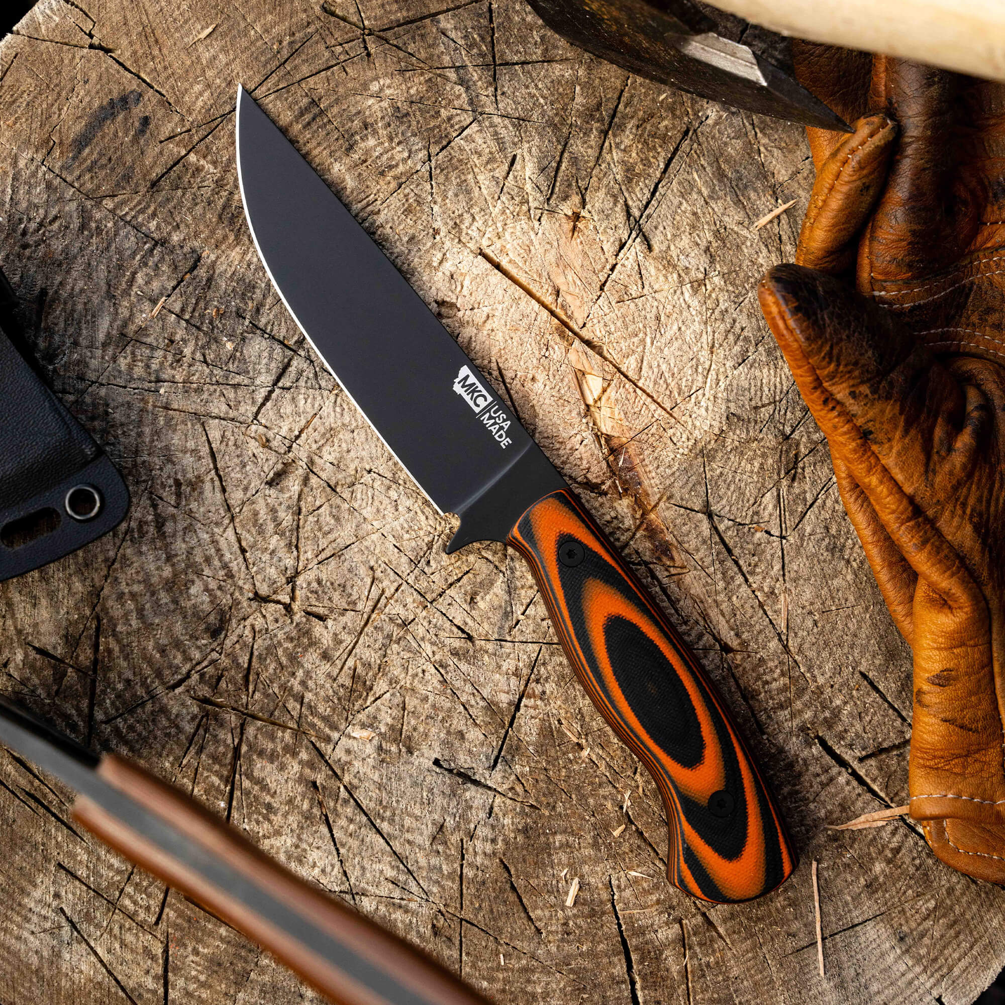 SUPER CUB - DROP POINT HUNTER - ORANGE & BLACK