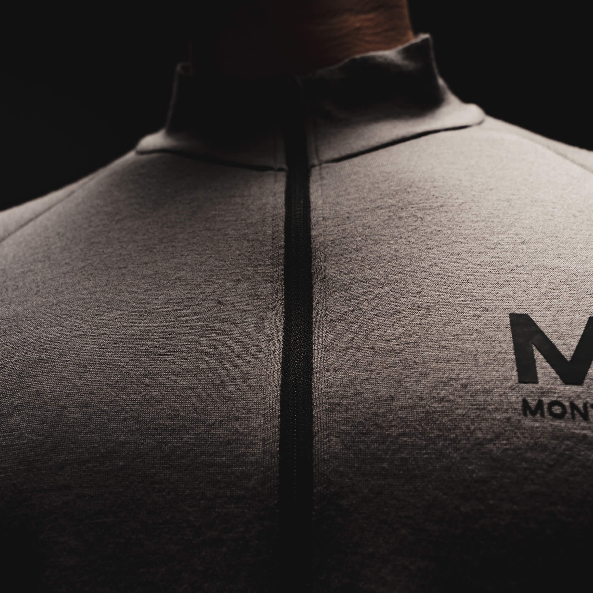 RANGE LINE PRO QUARTER ZIP - CHARCOAL