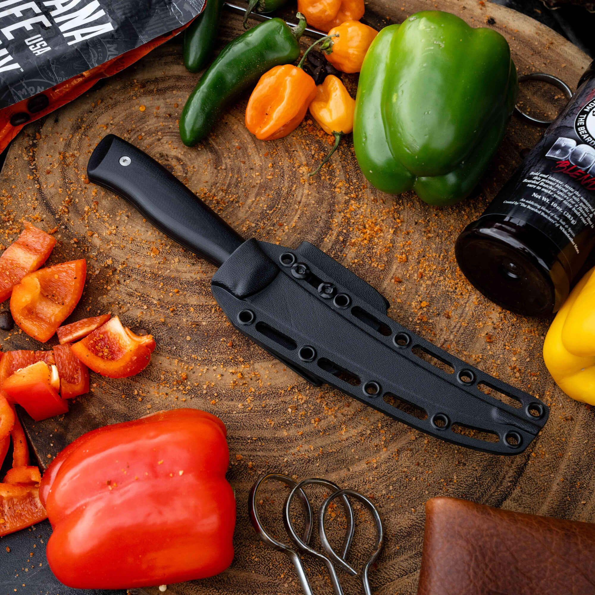 BONING BUTCHER KNIFE - PVD - BLACK