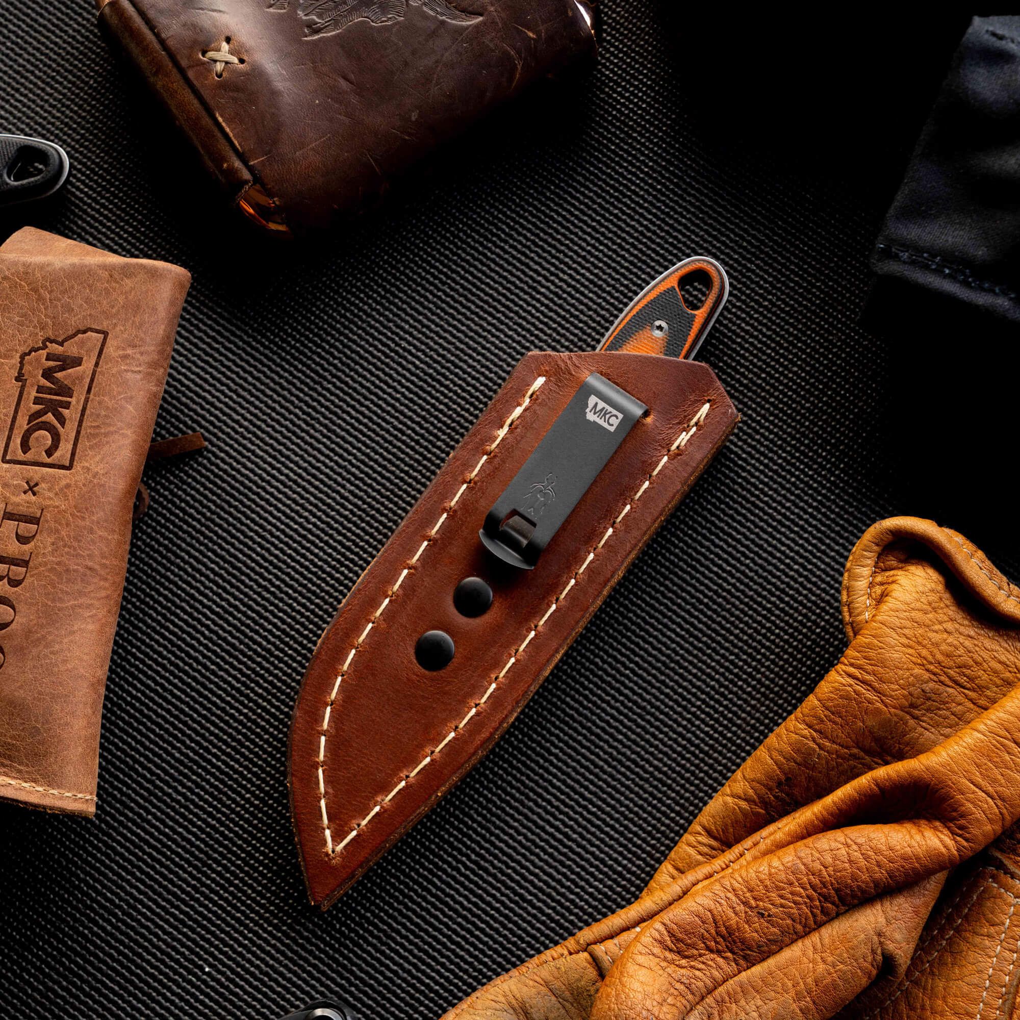 CASTLE ROCK LEATHER SHEATH - CONCEALED POCKET CARRY