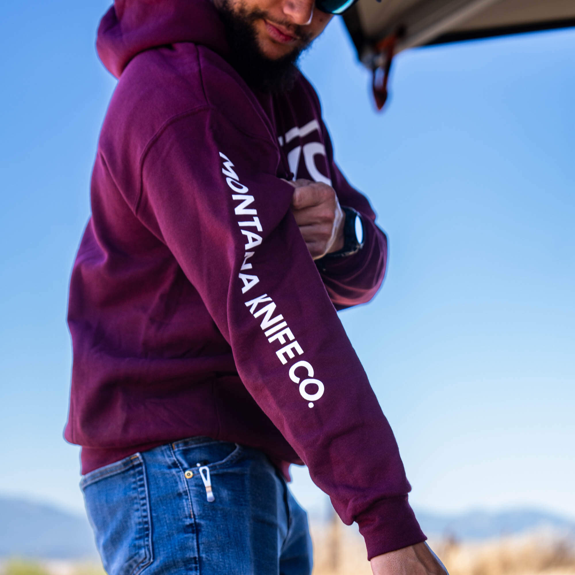 MKC TEAM HOODIE - MAROON