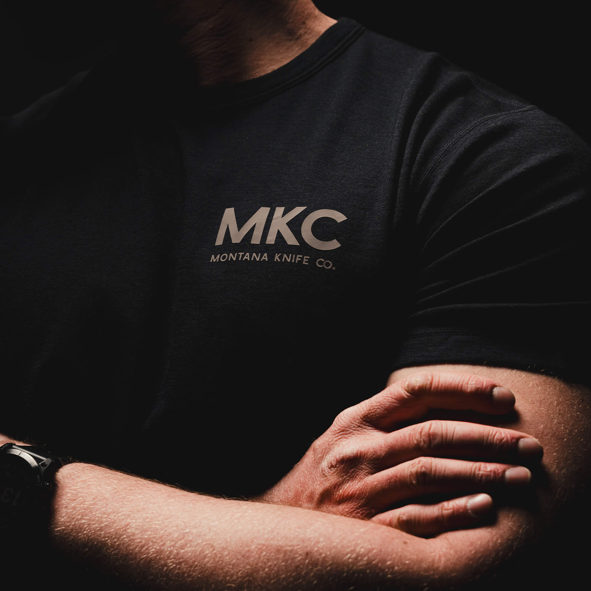 RANGE LINE PRO TEE - BLACK