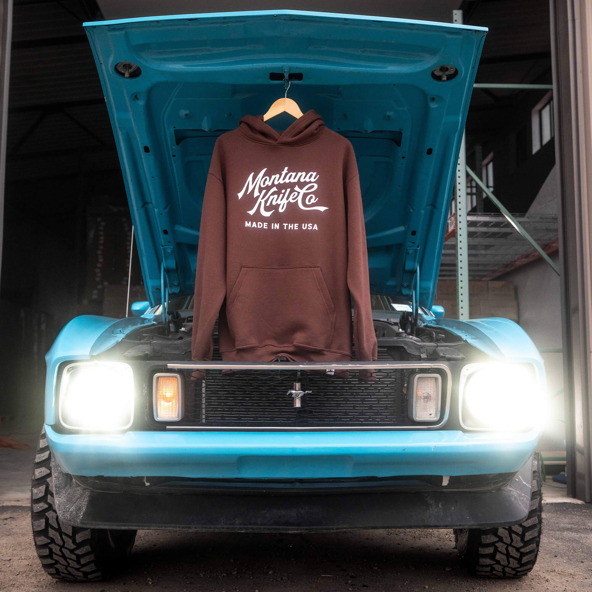 MKC HERITAGE HOODIE - TOBACCO - USA MADE