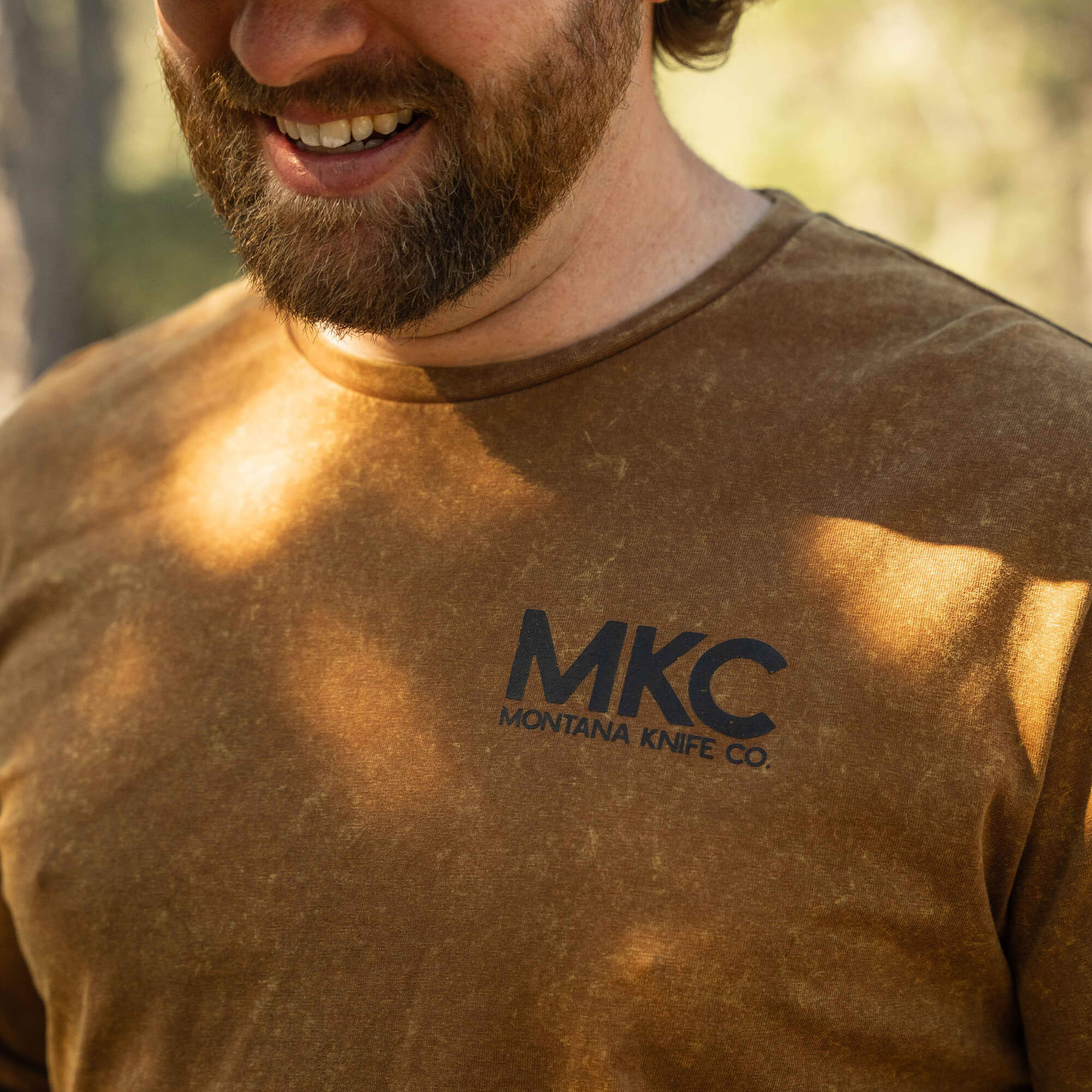 MKC STONEWASH LONG SLEEVE - COYOTE