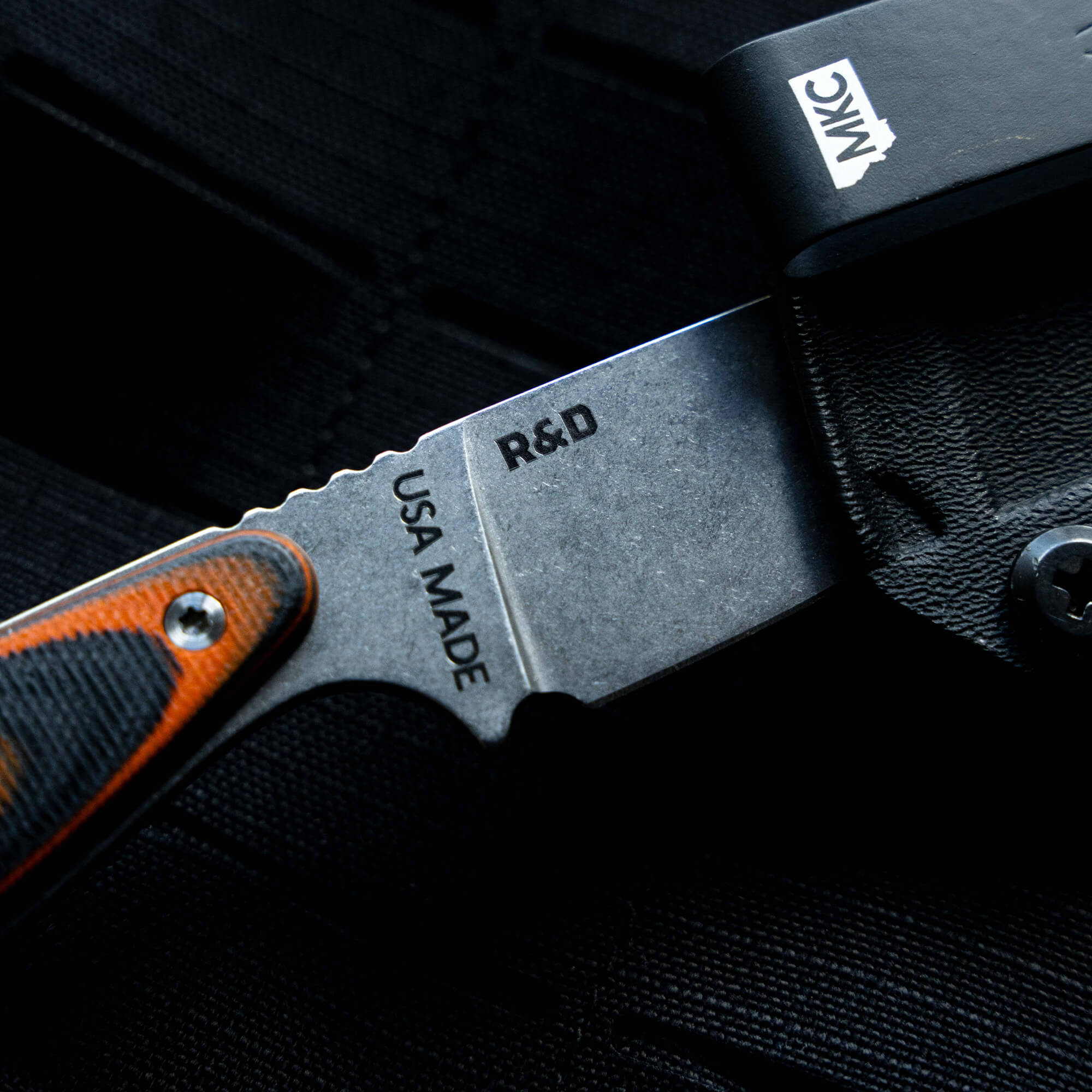 CASTLE ROCK - ORANGE & BLACK