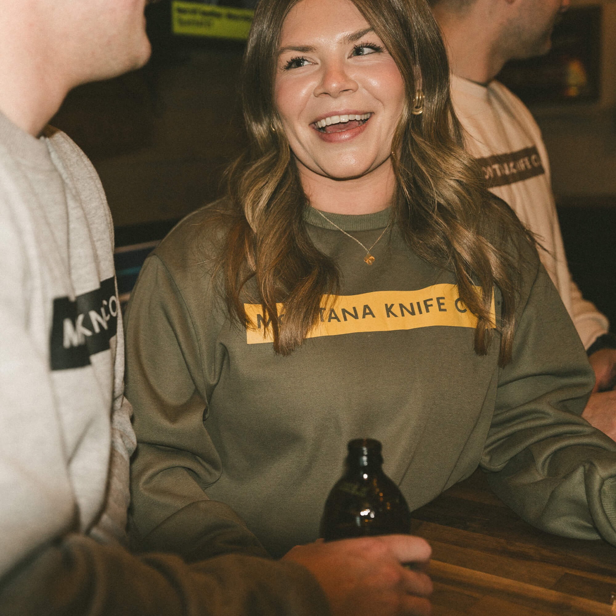 MKC CREWNECK SWEATSHIRT - OLIVE