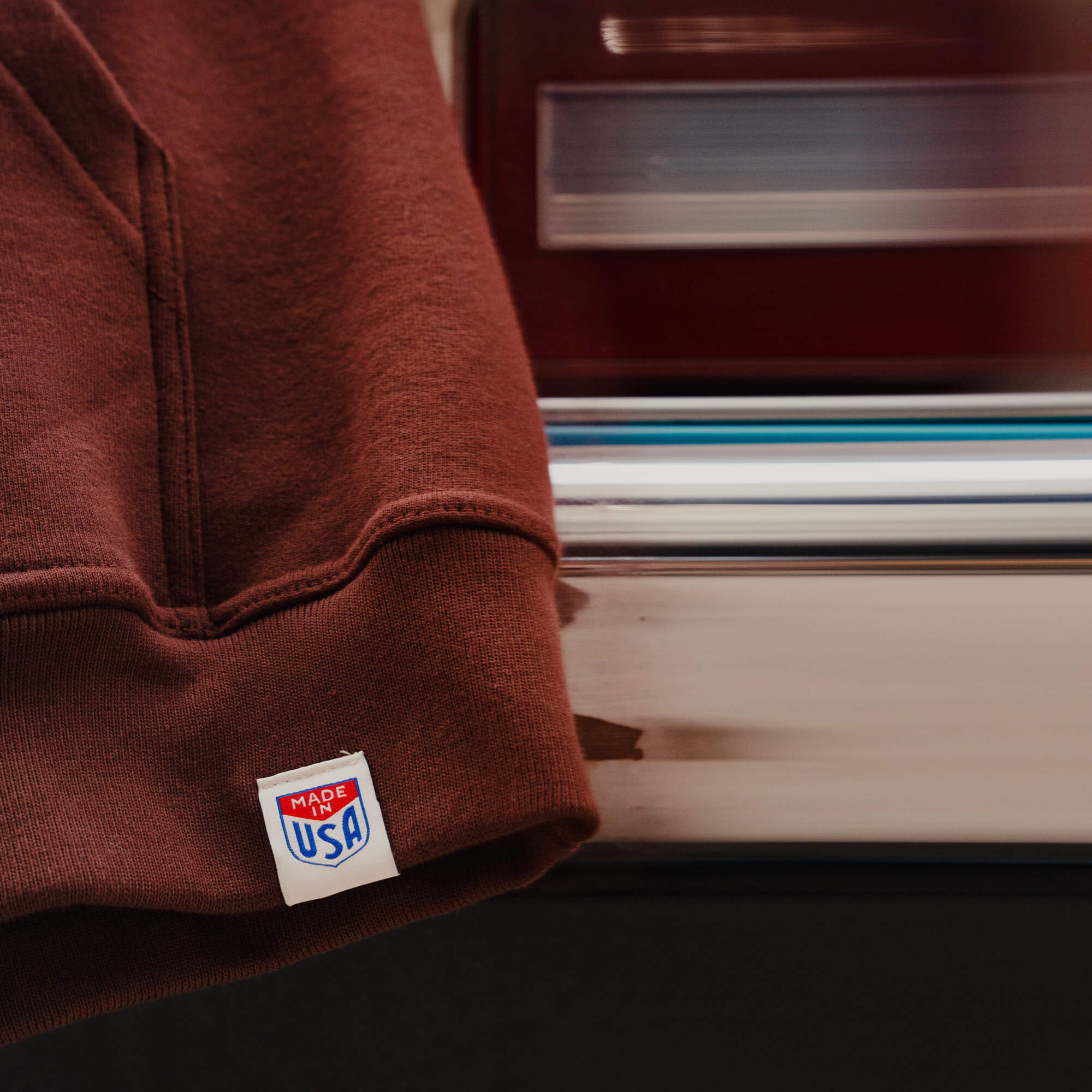 MKC HERITAGE HOODIE - TOBACCO - USA MADE