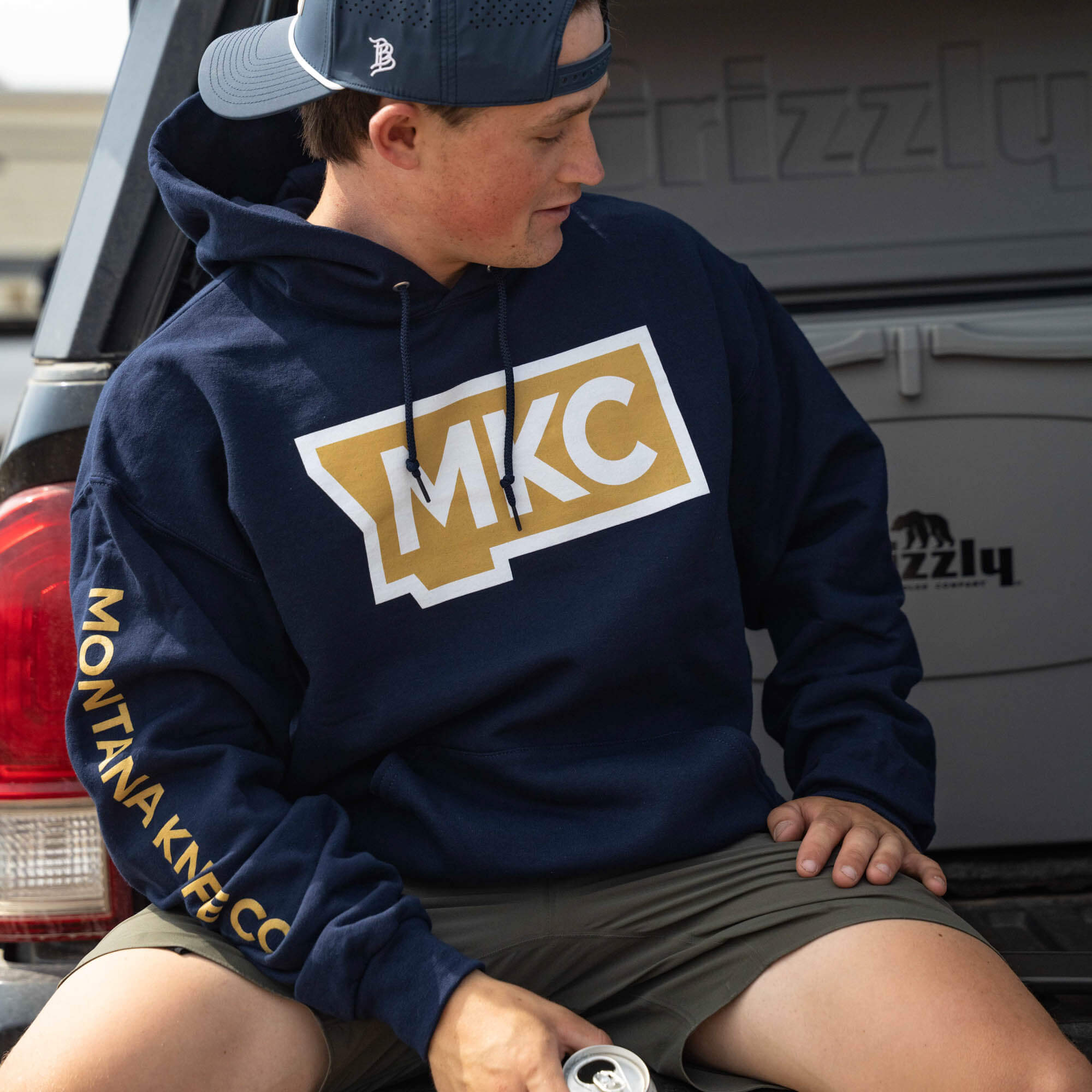 MKC TEAM HOODIE - NAVY