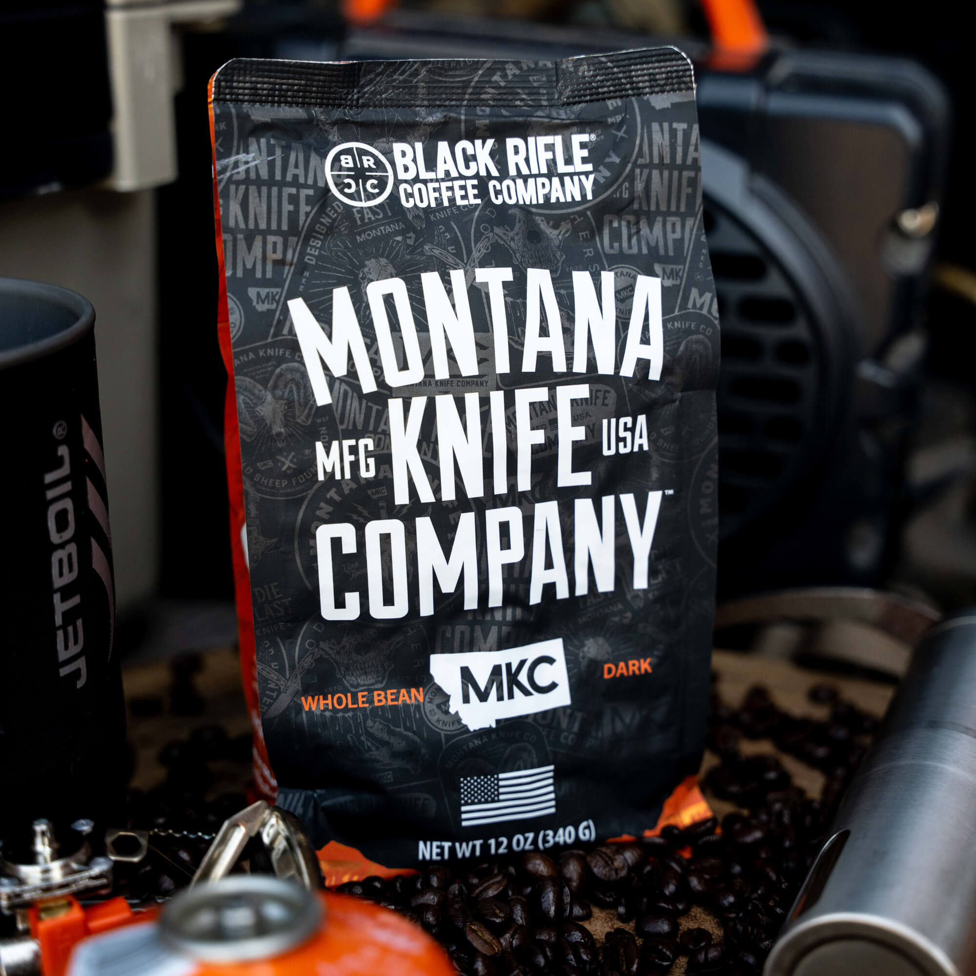 MKC X BLACK RIFLE COFFEE SIGNATURE DARK ROAST - WHOLE BEAN