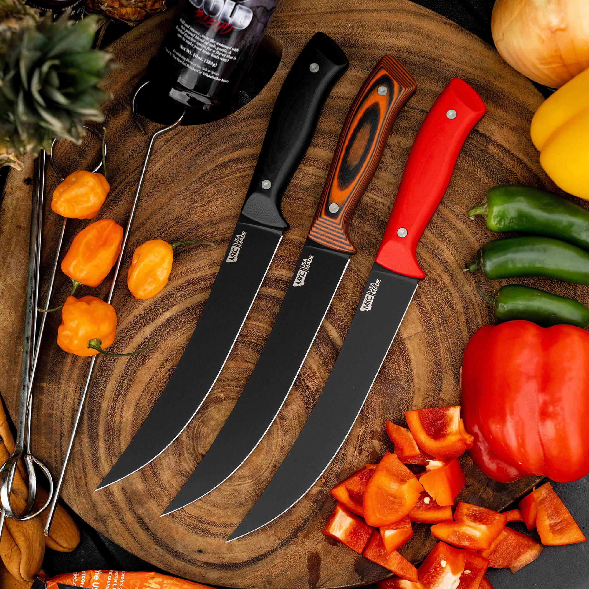 BREAKING BUTCHER KNIFE - PVD - BLACK