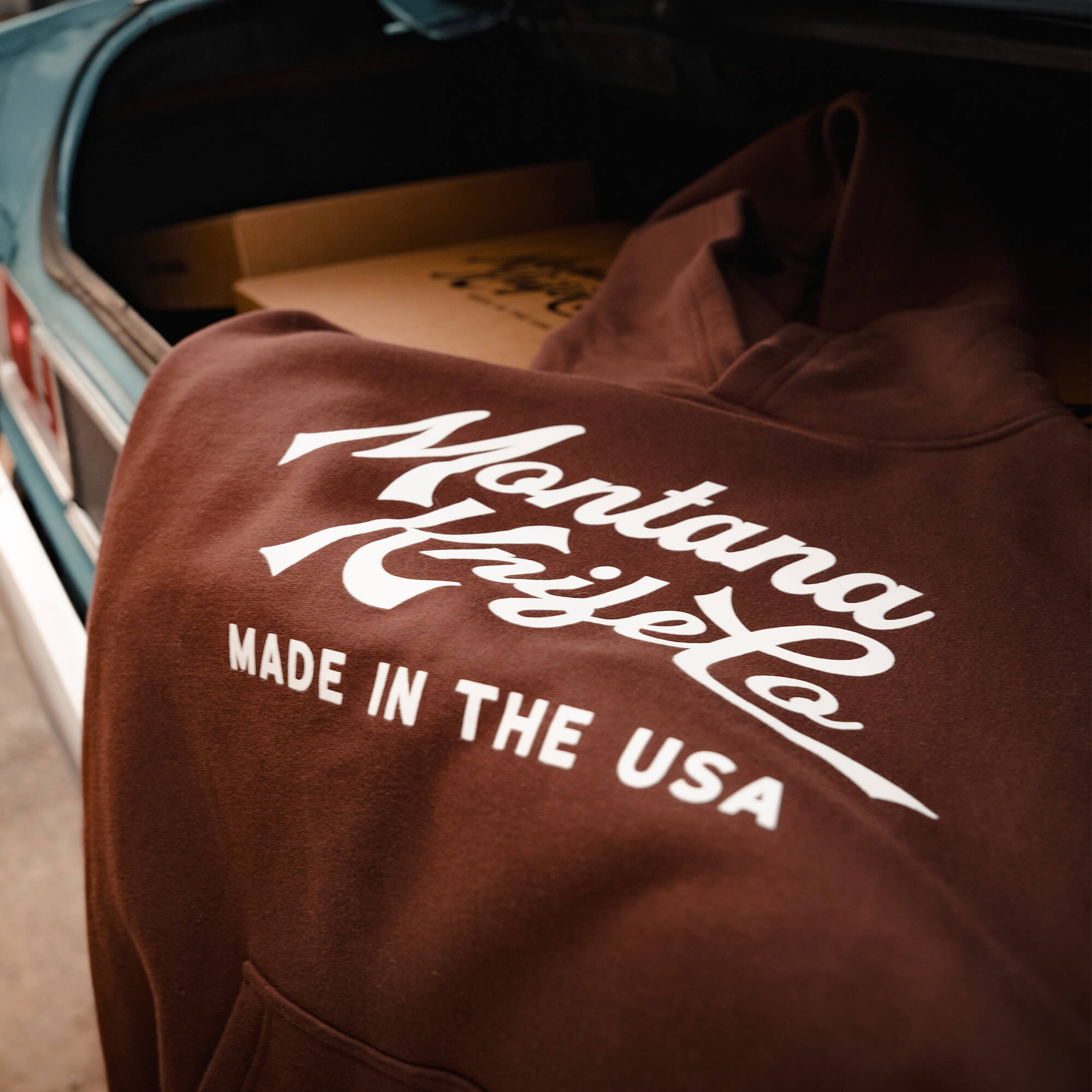 MKC HERITAGE HOODIE - TOBACCO - USA MADE