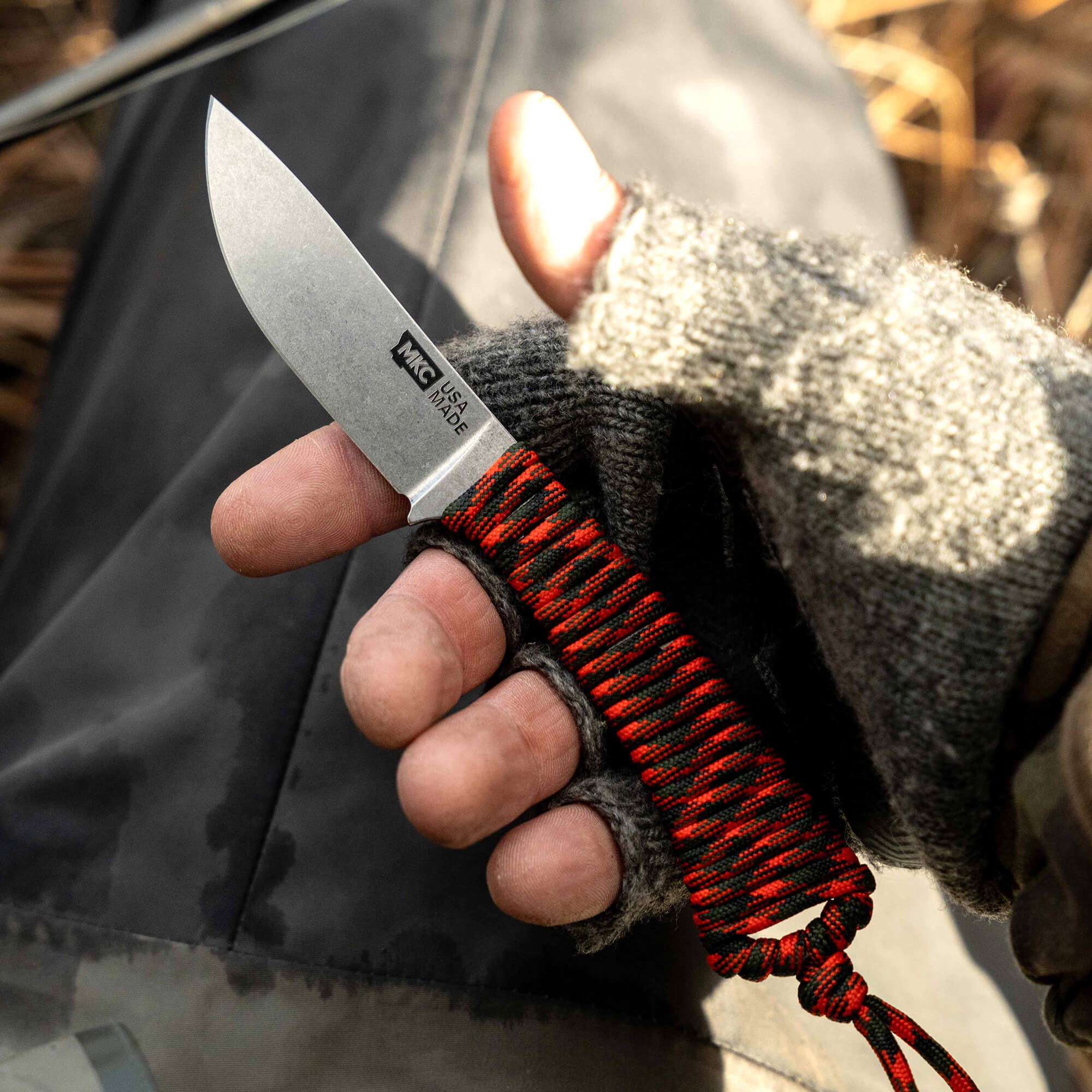 MINI STONED GOAT - ORANGE & BLACK