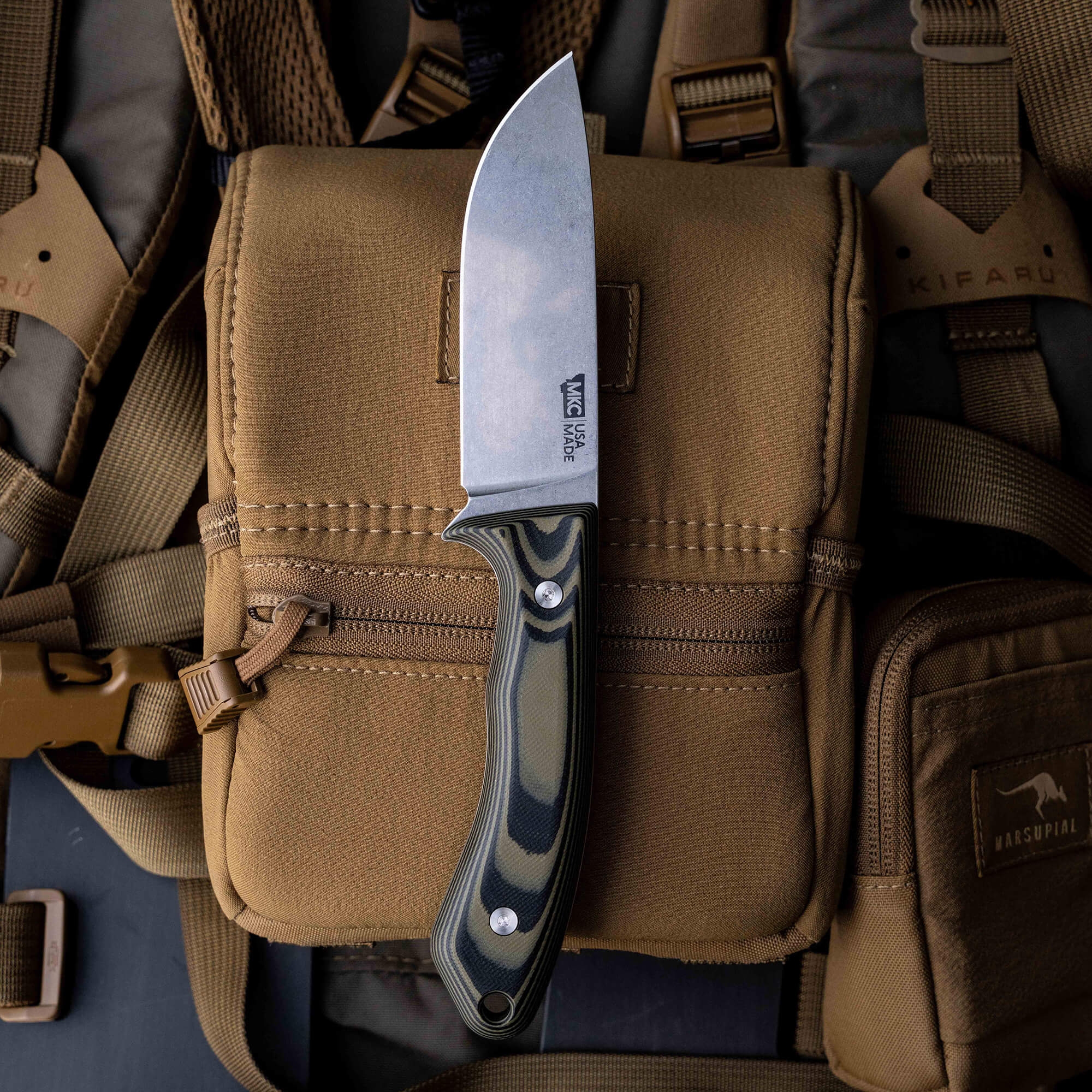 MULE DEER - GREEN & BLACK