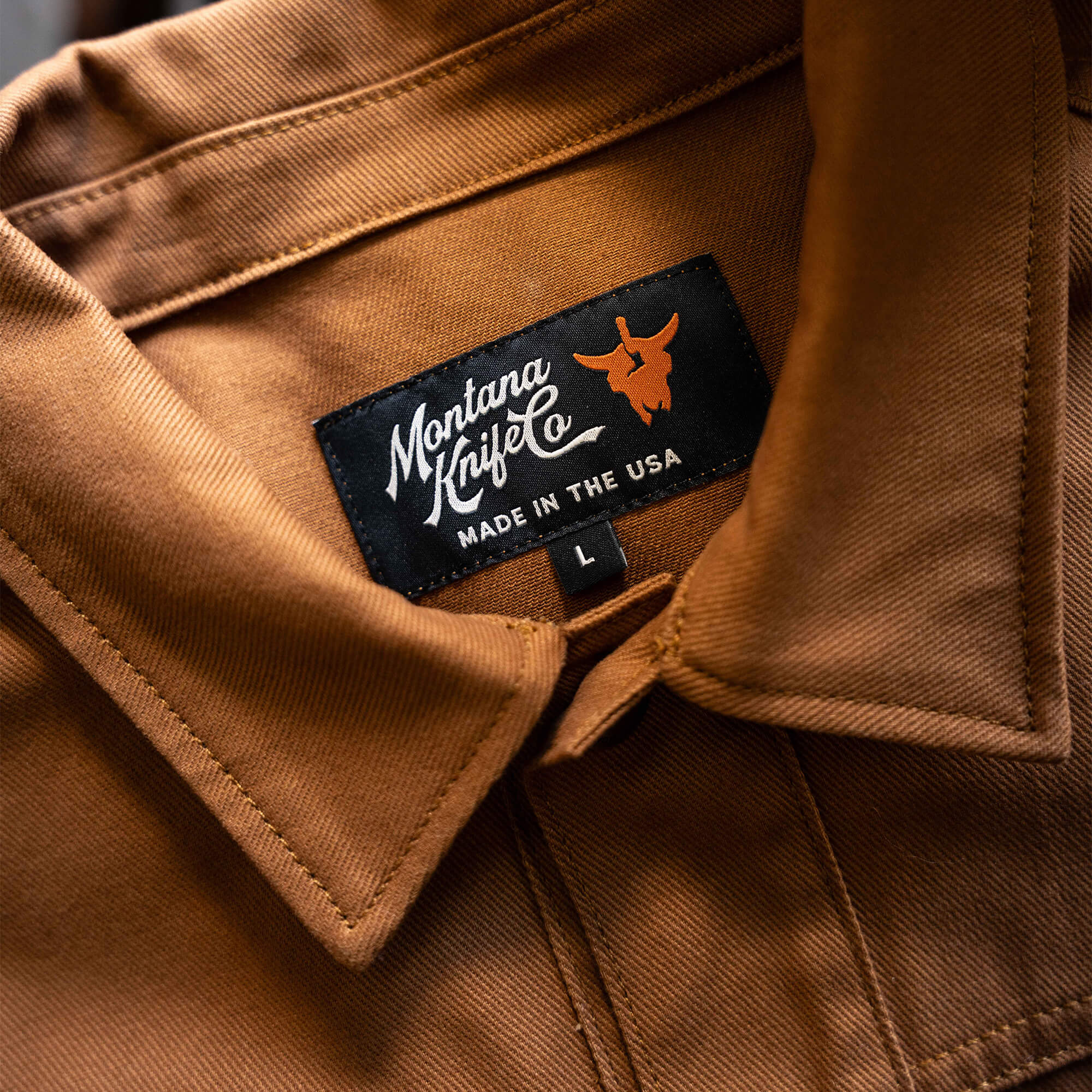 MKC WORK JACKET - RUST - USA MADE