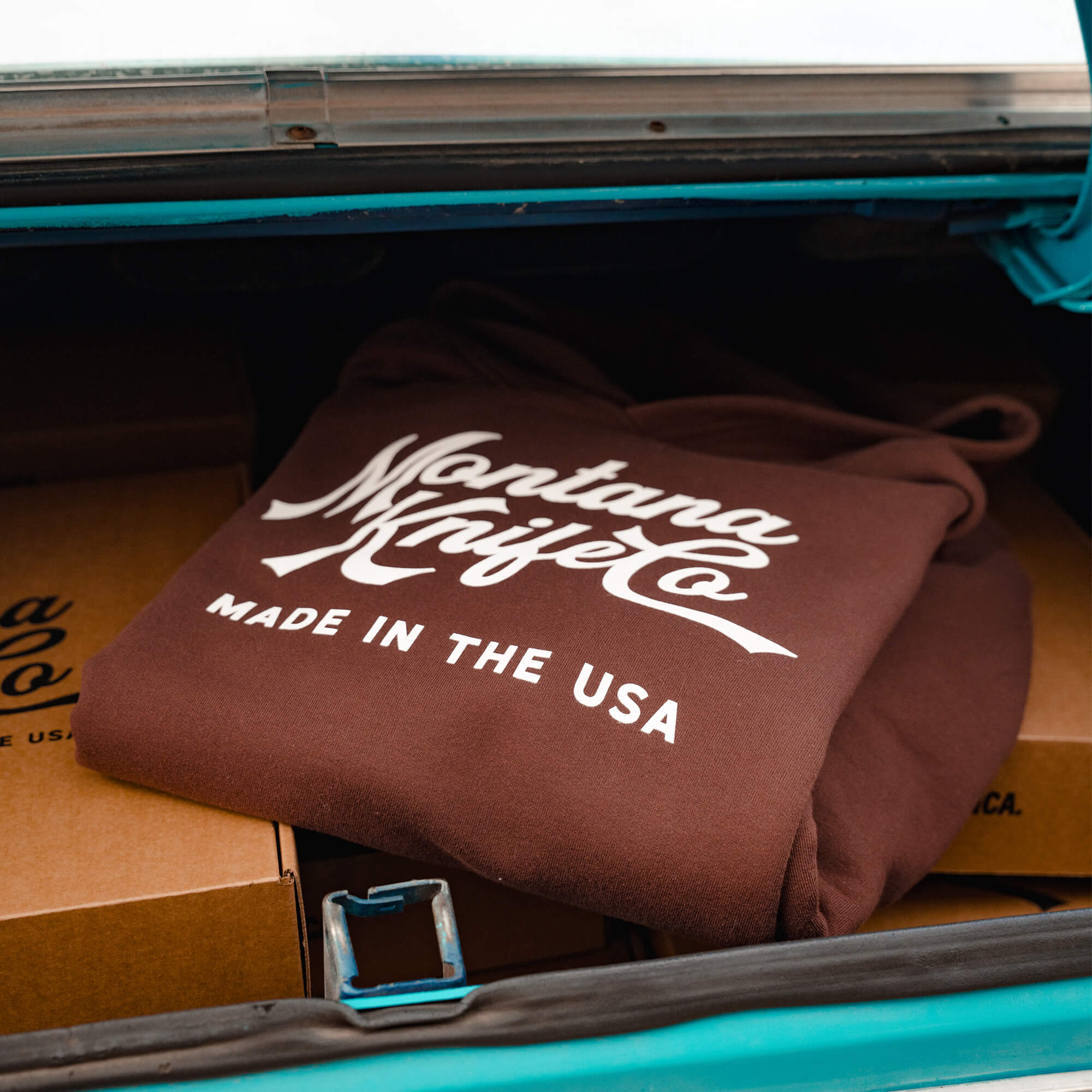 MKC HERITAGE HOODIE - TOBACCO - USA MADE