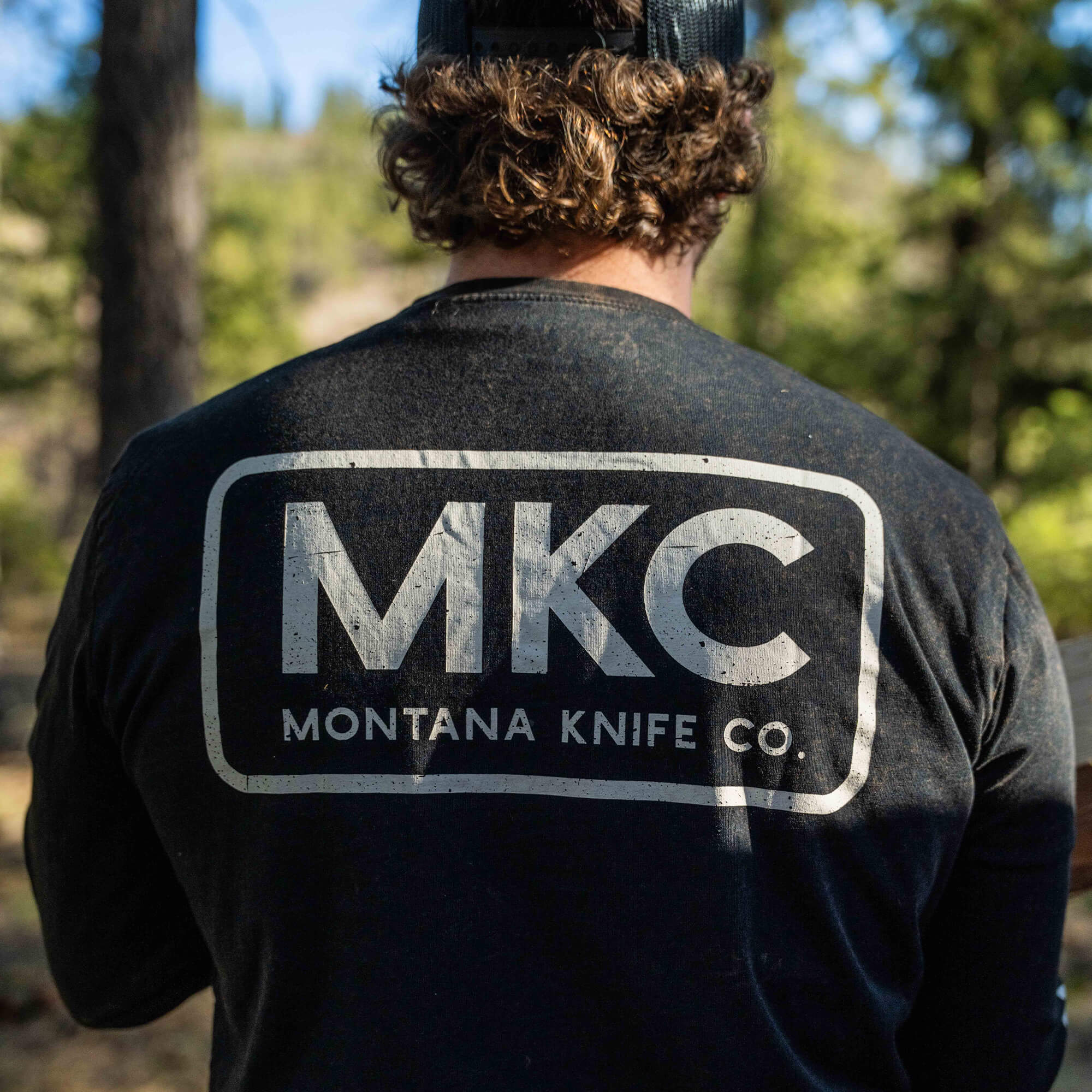MKC STONEWASH LONG SLEEVE - BLACK