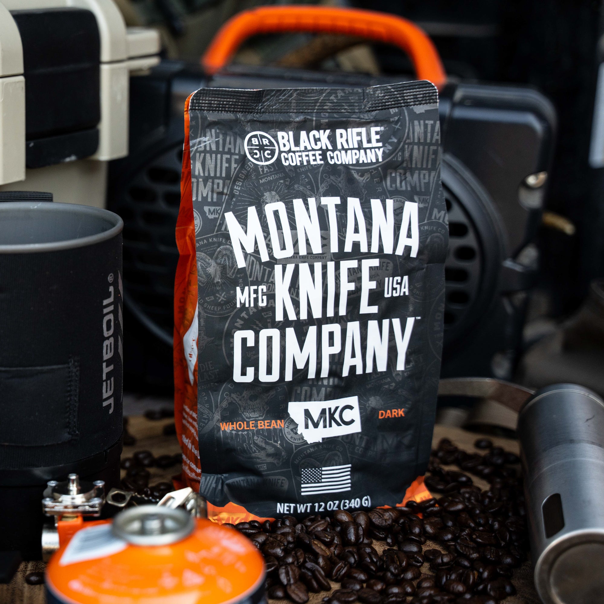 MKC X BLACK RIFLE COFFEE SIGNATURE DARK ROAST - WHOLE BEAN