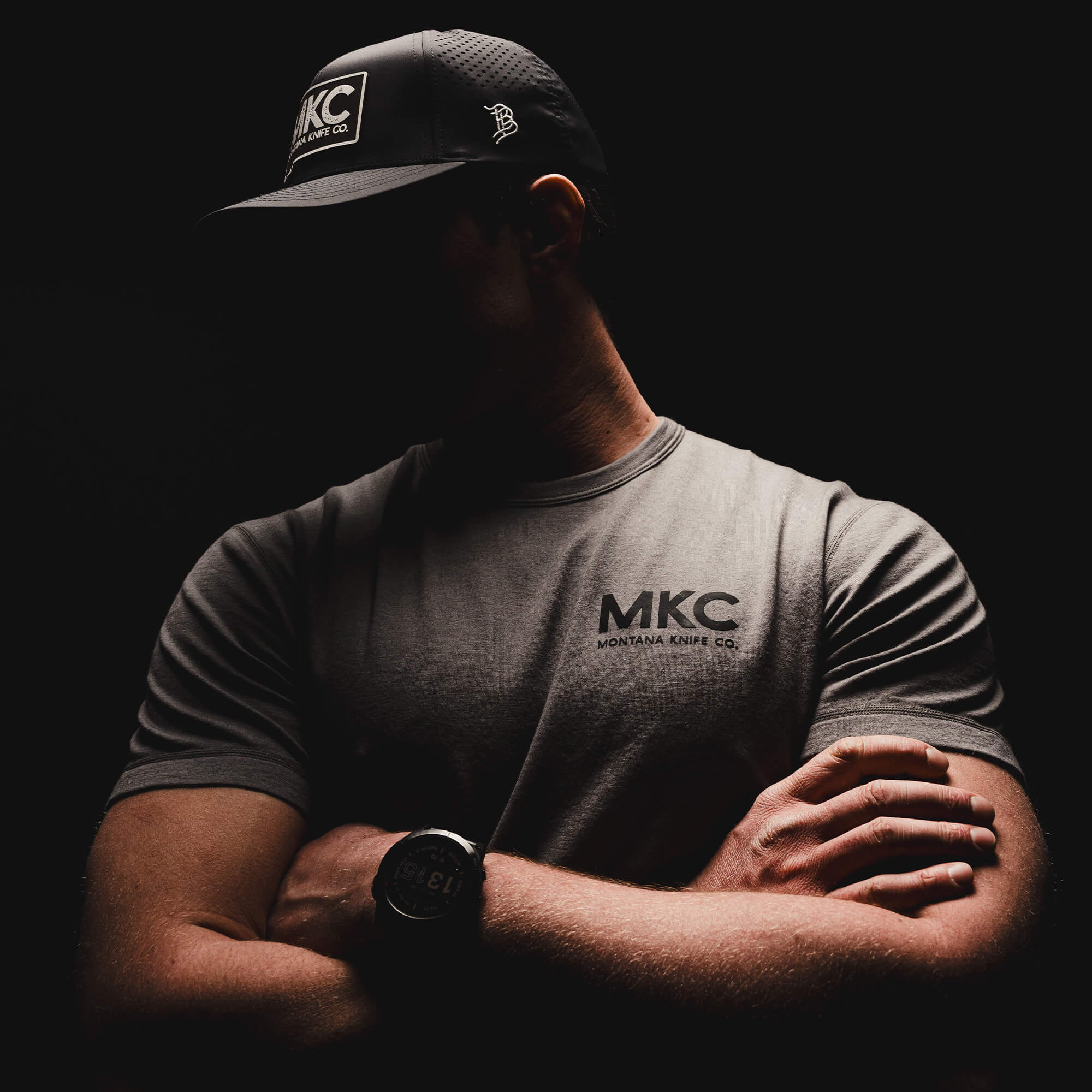 RANGE LINE PRO TEE - CHARCOAL