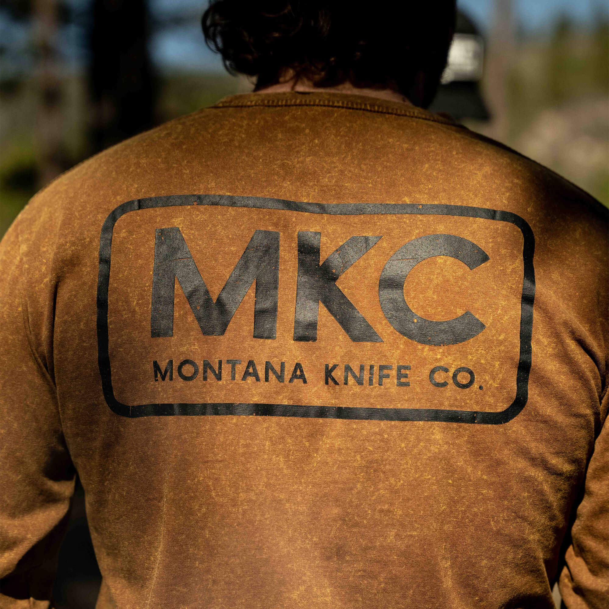 MKC STONEWASH LONG SLEEVE - COYOTE