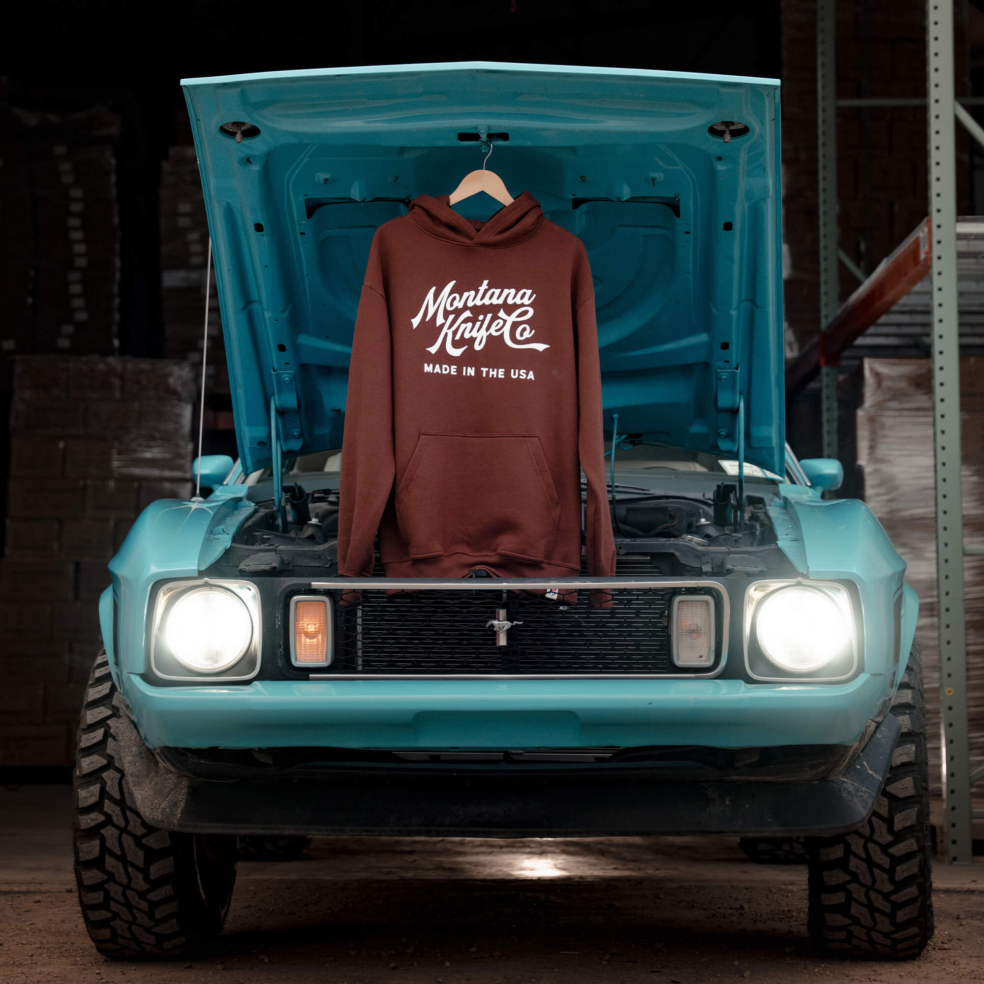 MKC HERITAGE HOODIE - TOBACCO - USA MADE