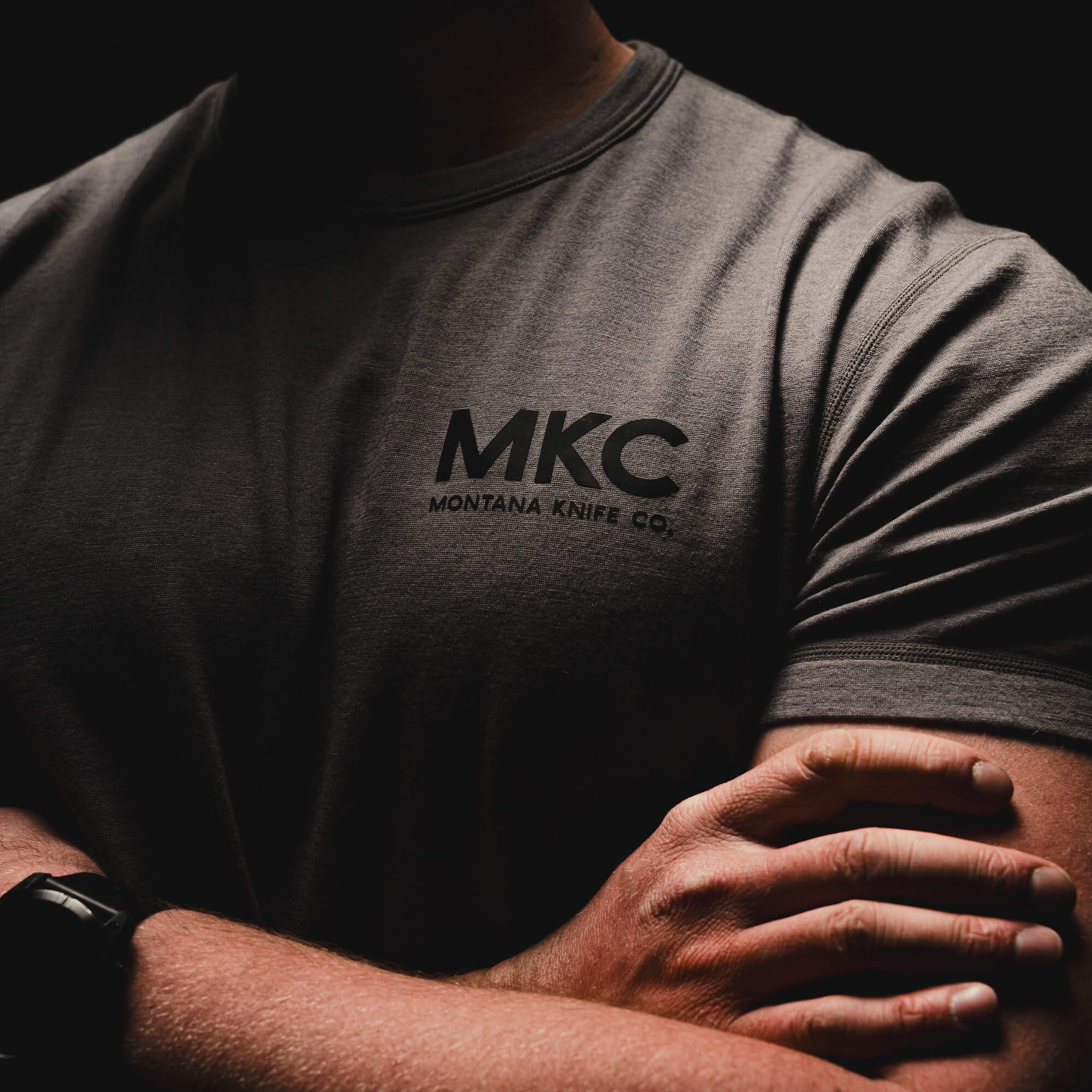 RANGE LINE PRO TEE - CHARCOAL