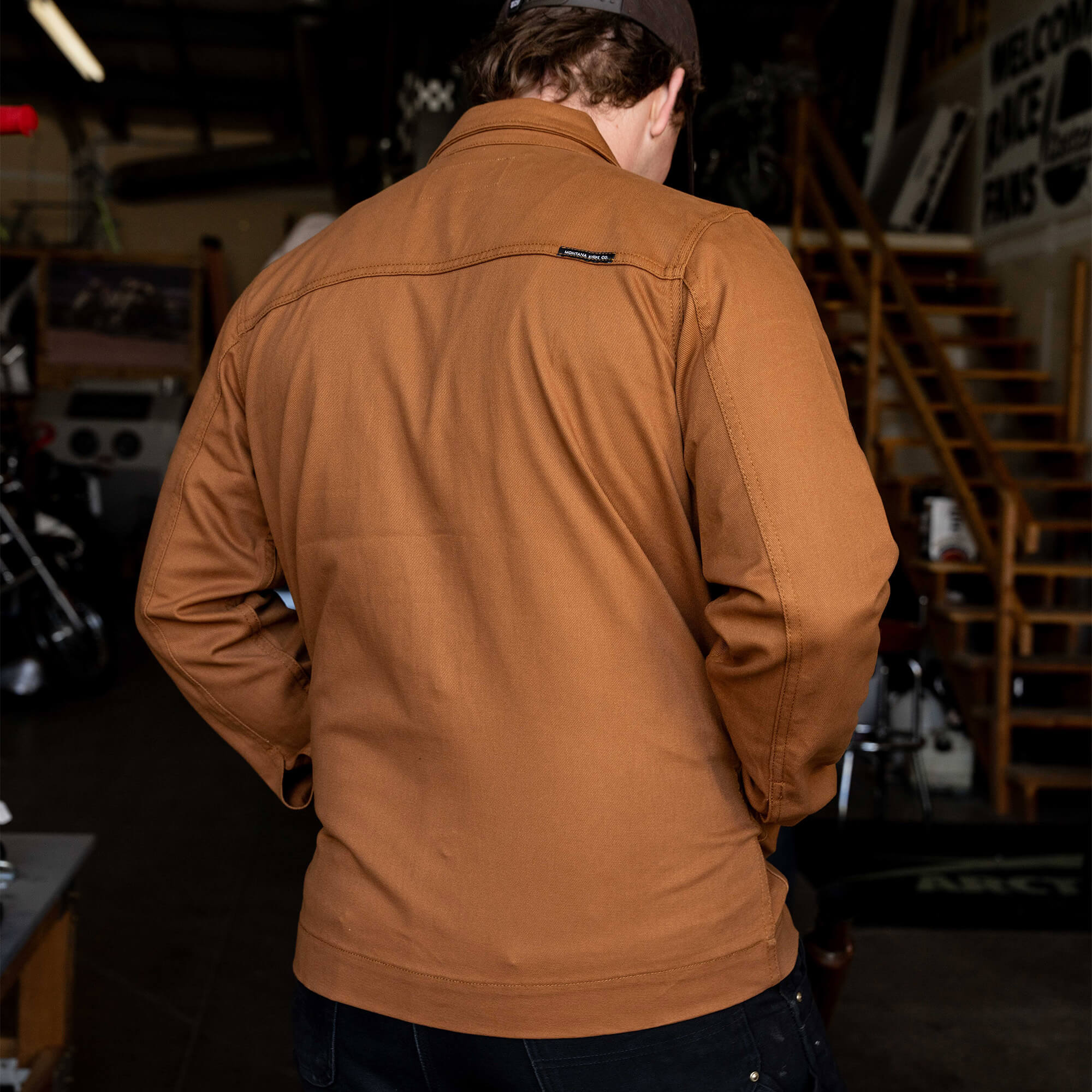 MKC WORK JACKET - RUST - USA MADE