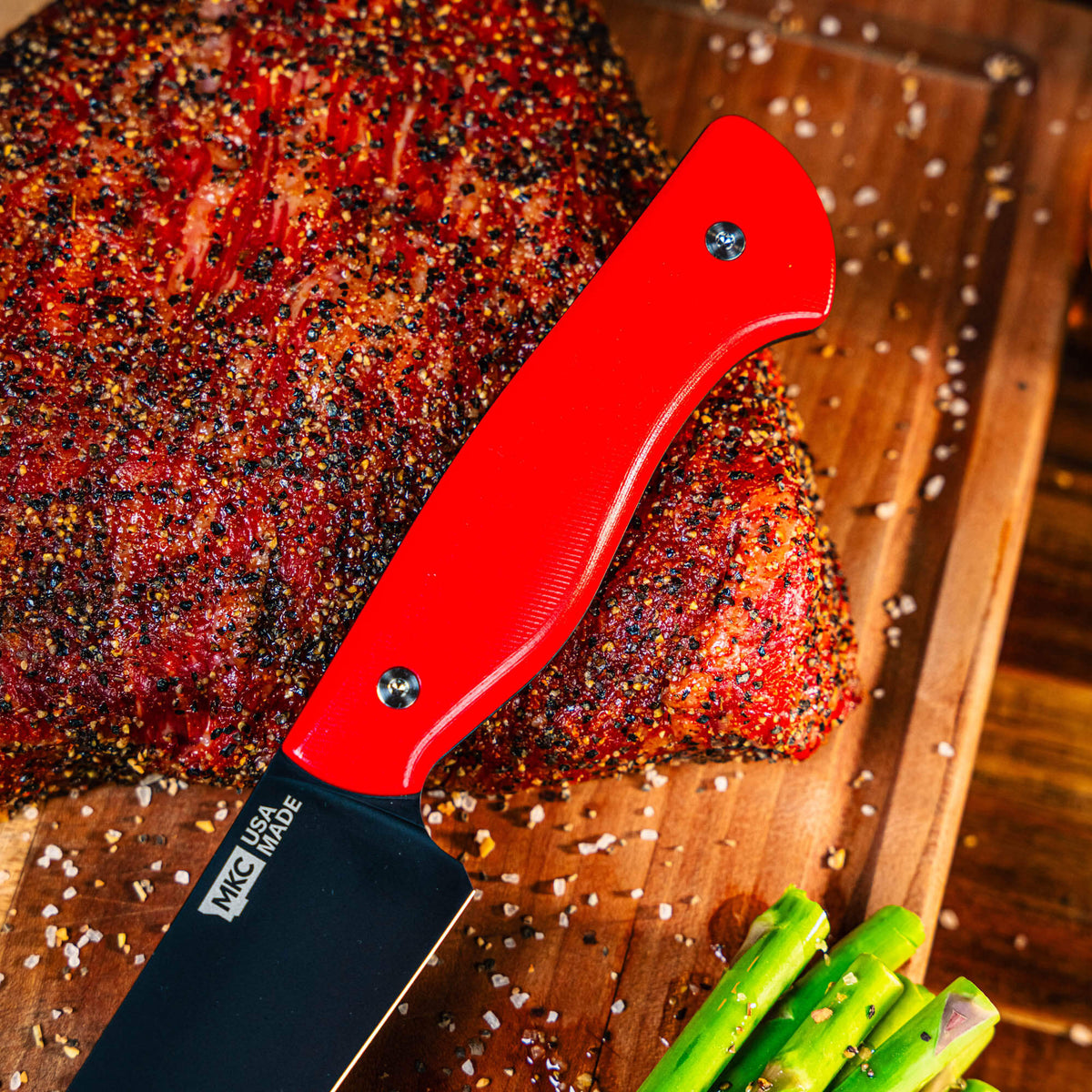 MKC CARVING KNIFE - RED