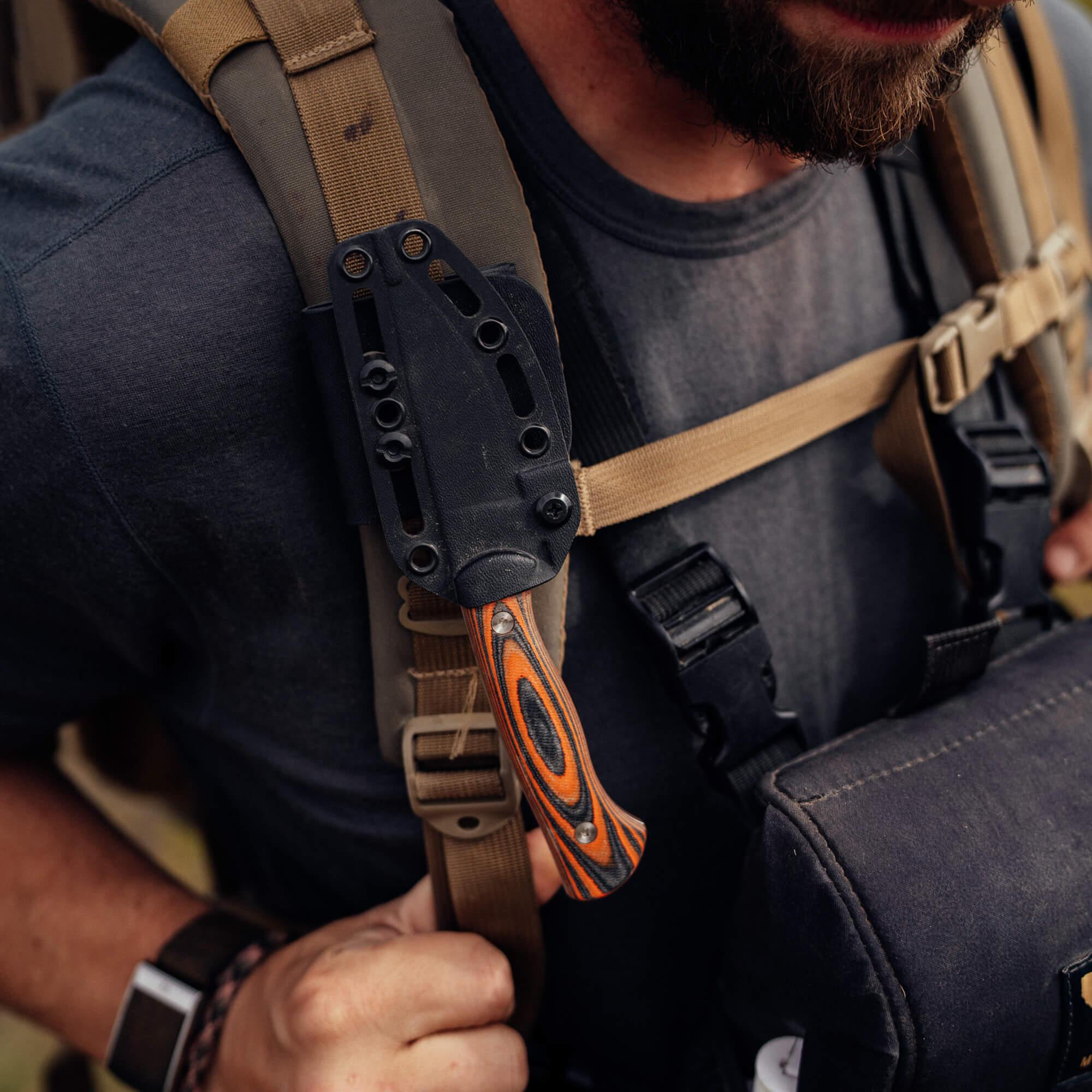 MAGNACUT BLACKFOOT 2.0 - ORANGE & BLACK