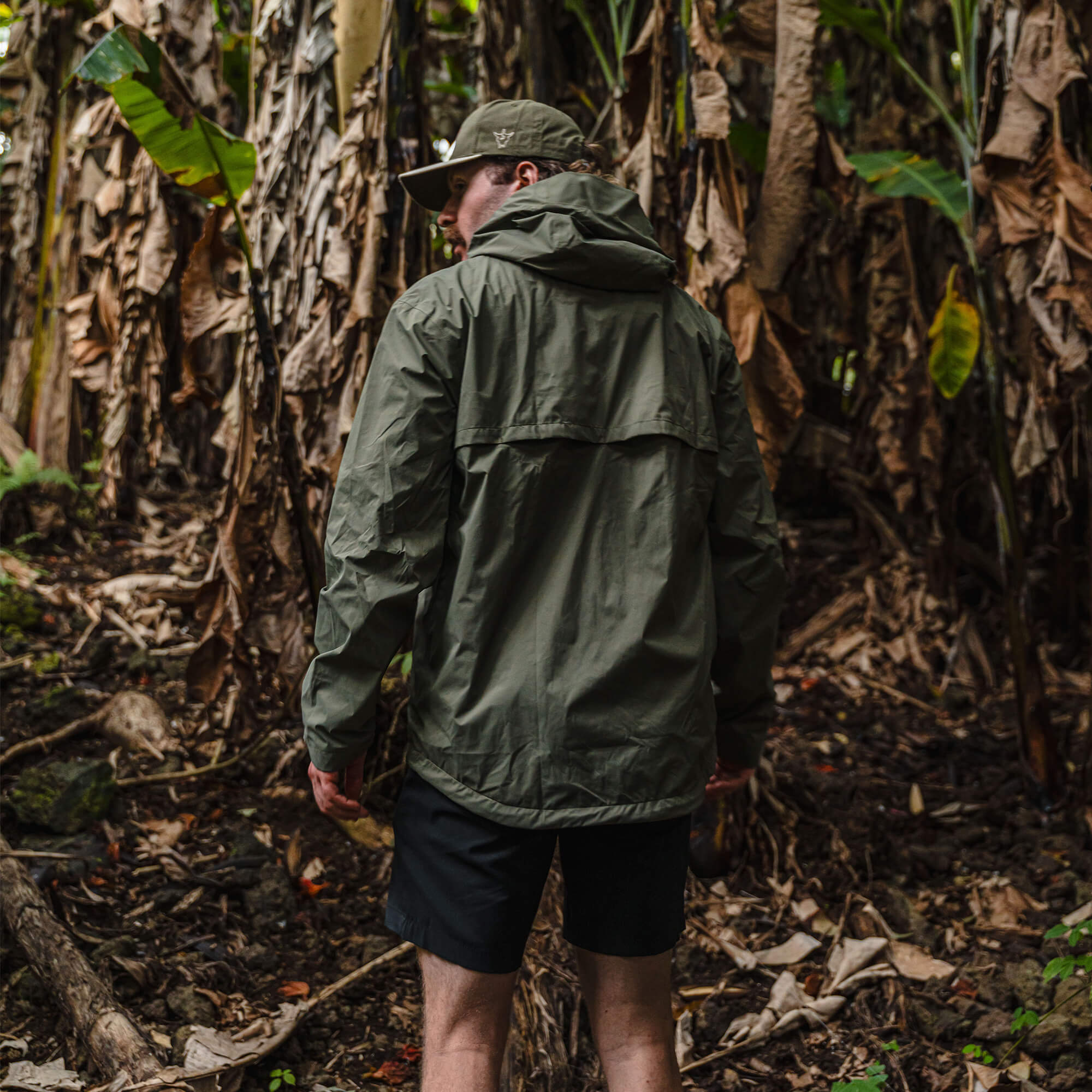 MT. REYNOLDS RAIN JACKET - OLIVE