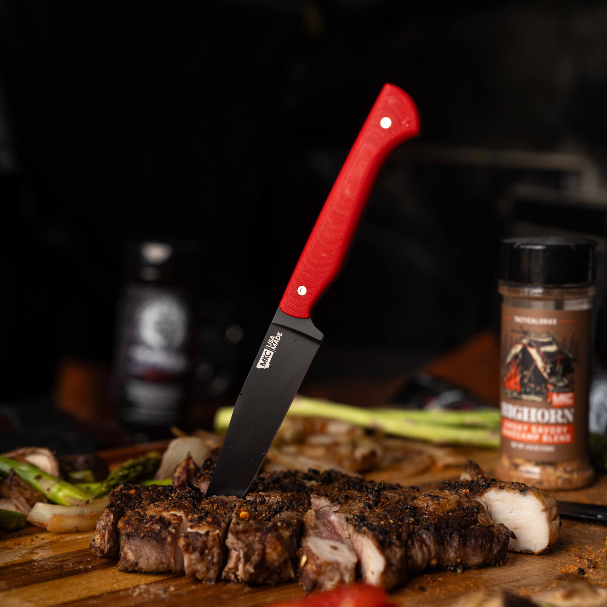 MKC STEAK KNIVES (SET OF 4) - PVD - RED