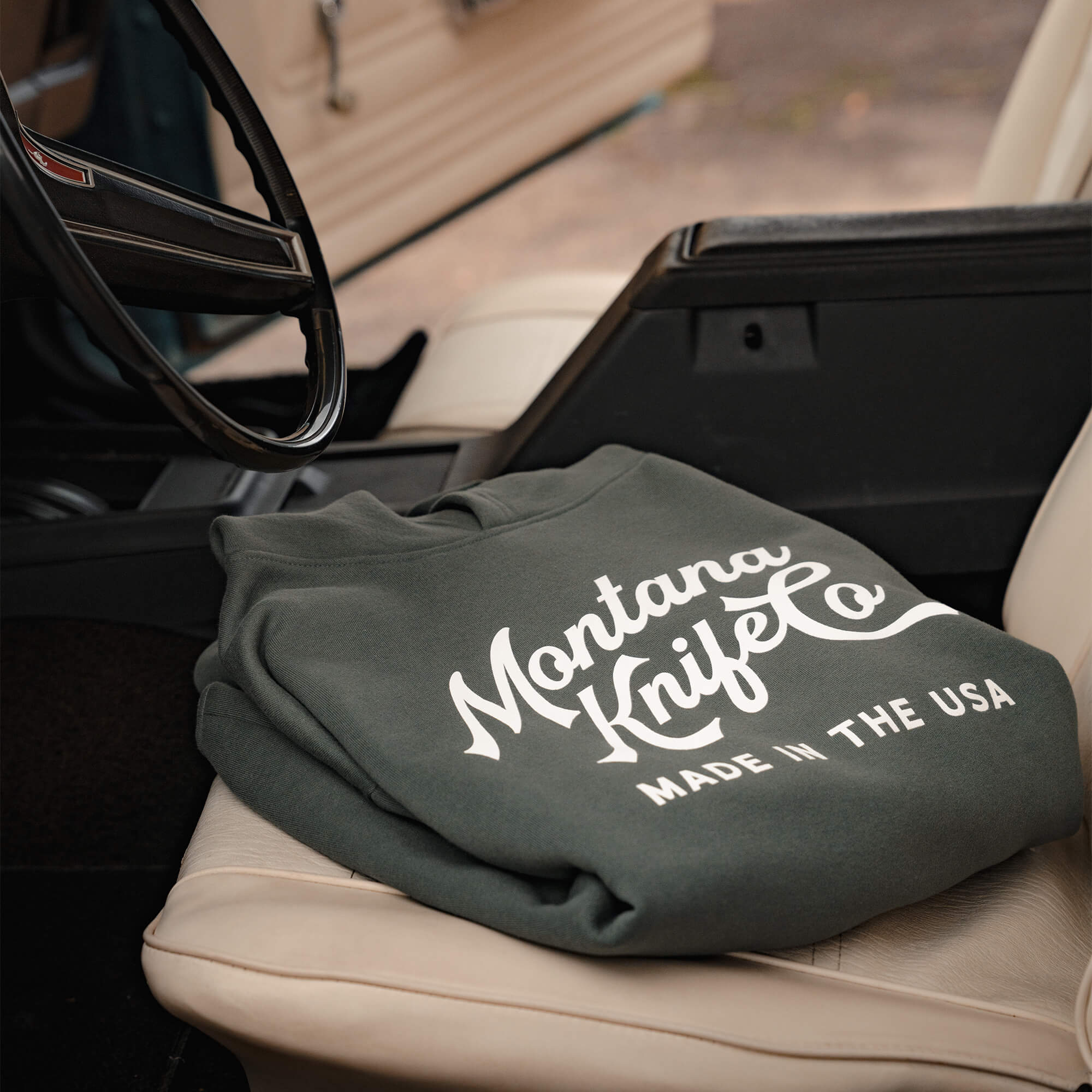 MKC HERITAGE HOODIE - GREEN - USA MADE