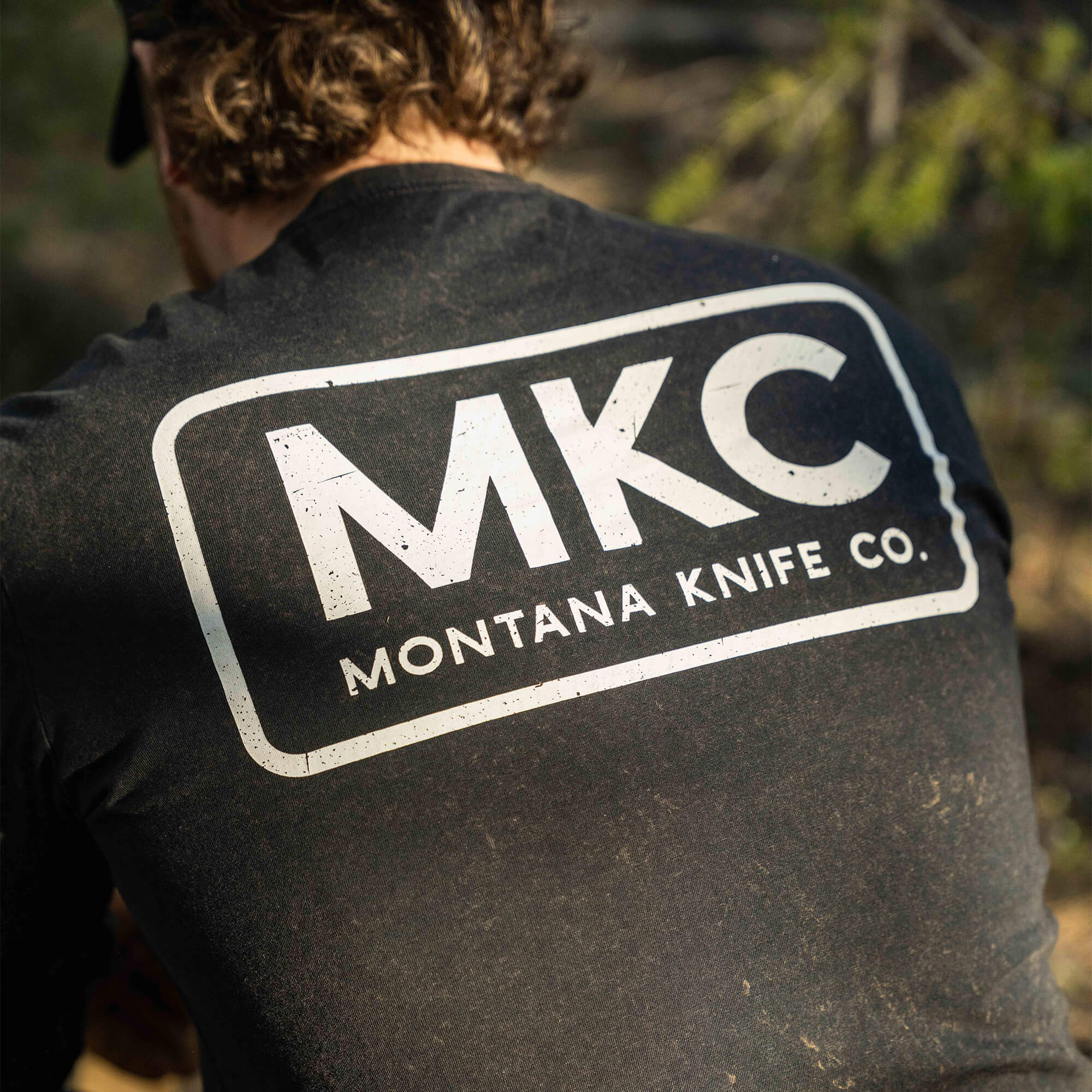 MKC STONEWASH LONG SLEEVE - BLACK
