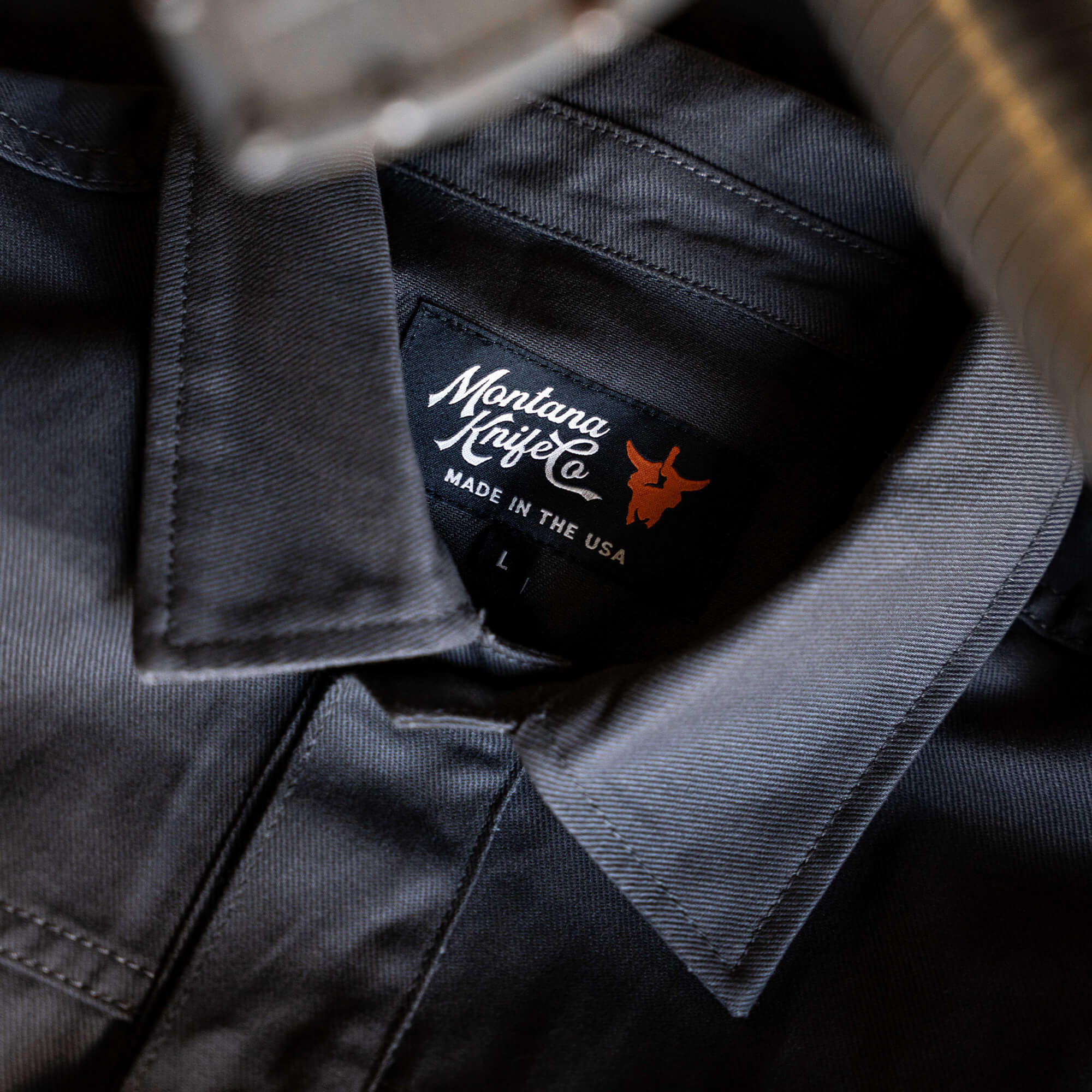 MKC WORK JACKET - CHARCOAL - USA MADE