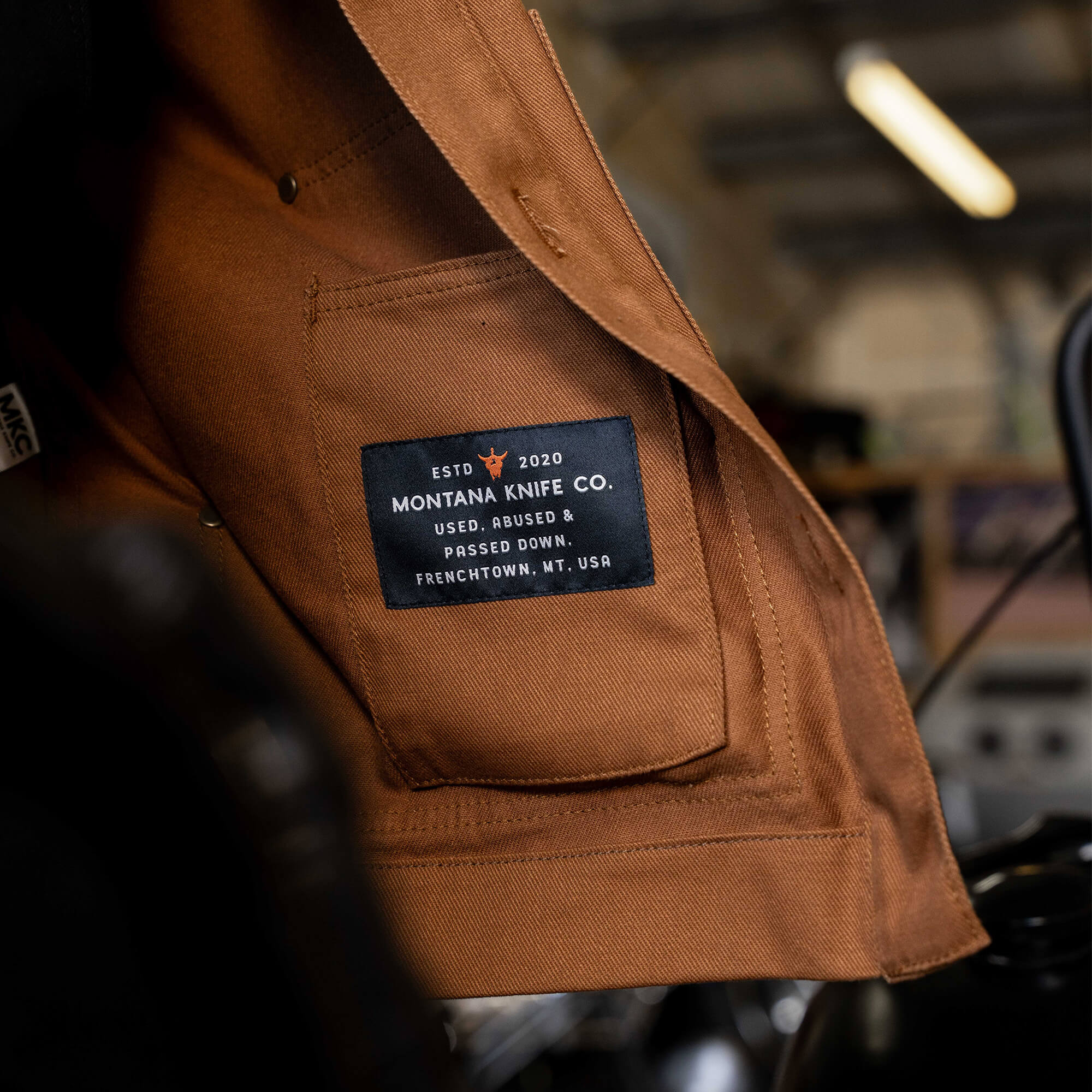 MKC WORK JACKET - RUST - USA MADE
