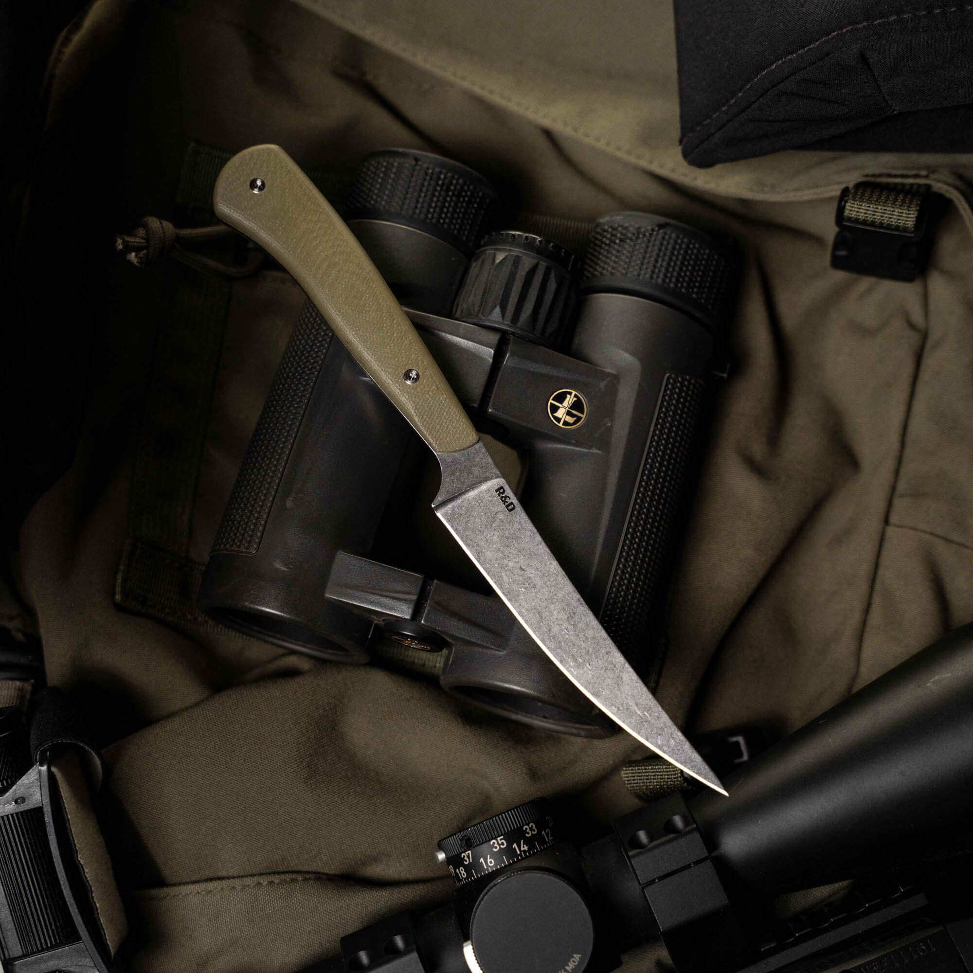 FIELD BONING KNIFE - OLIVE