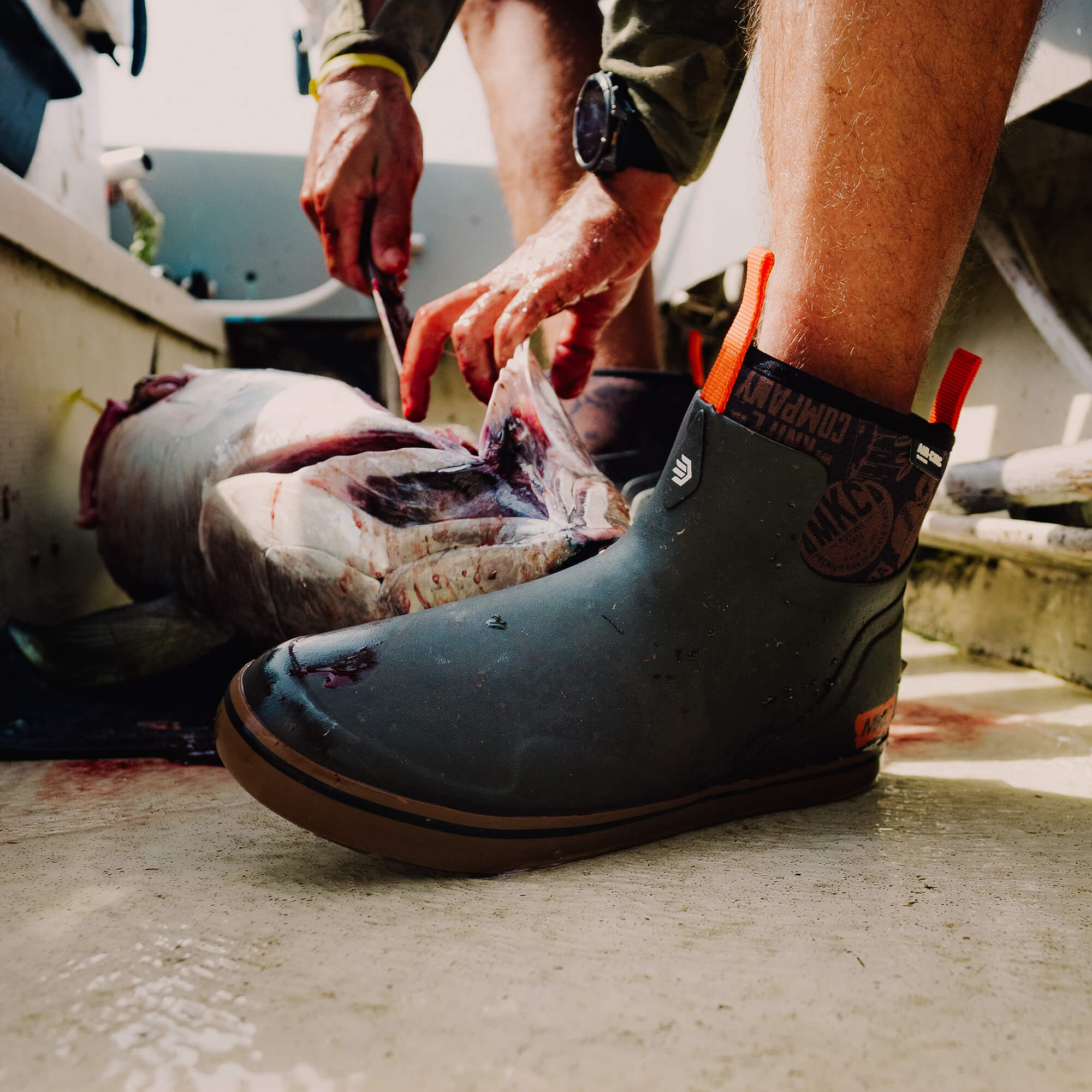 MKC x LACROSSE ALPHA DECK BOOT