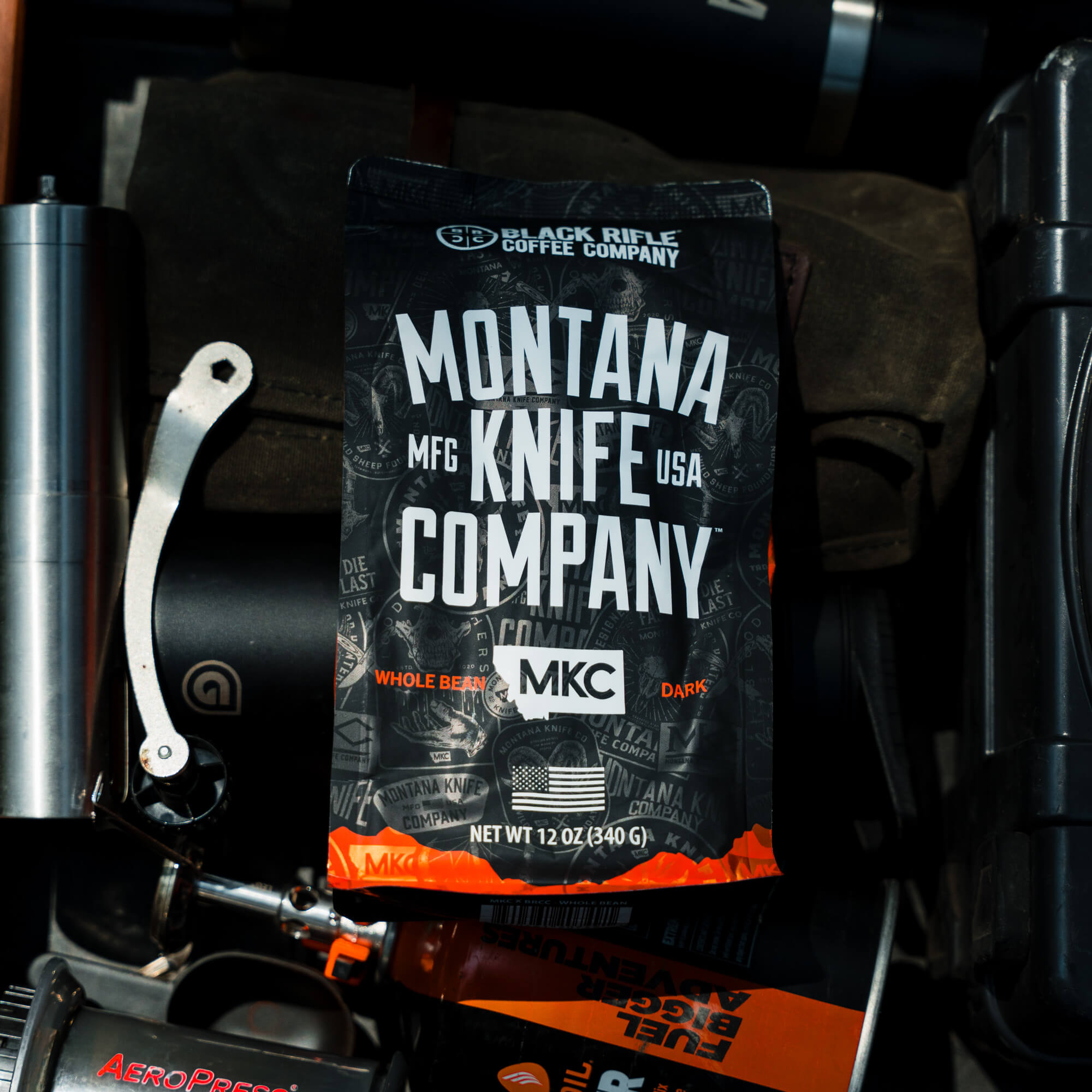 MKC X BLACK RIFLE COFFEE SIGNATURE DARK ROAST - WHOLE BEAN