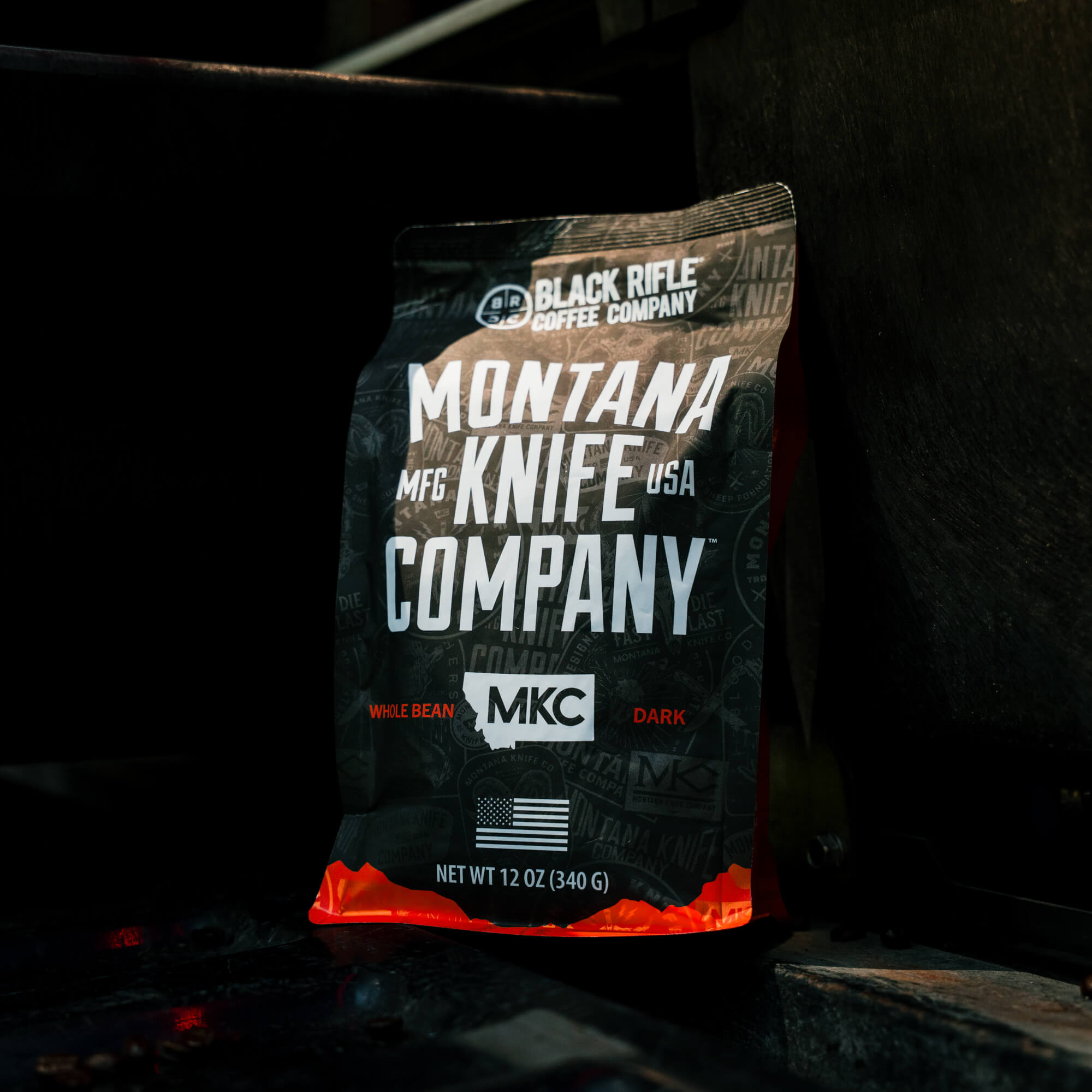 MKC X BLACK RIFLE COFFEE SIGNATURE DARK ROAST - WHOLE BEAN