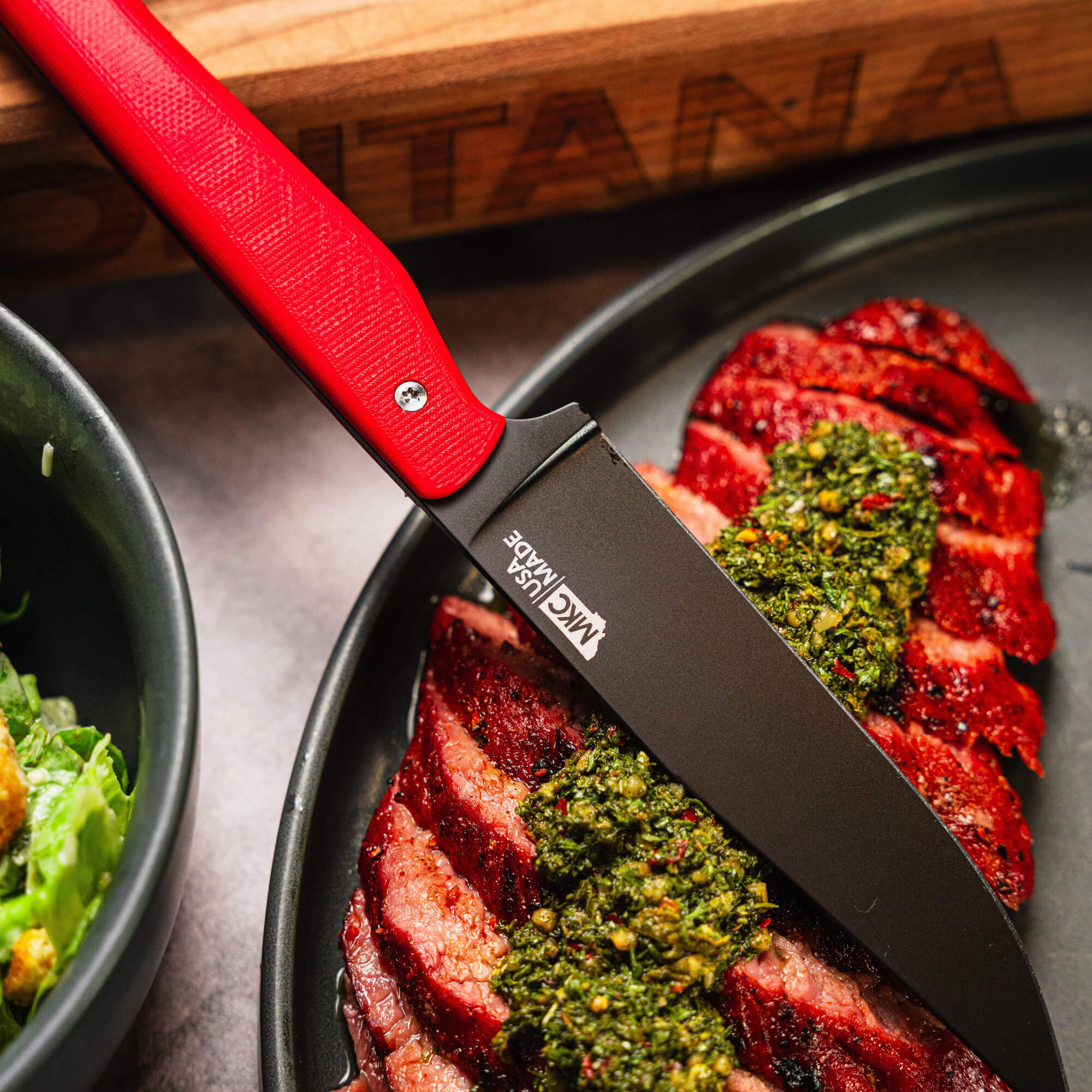 MKC STEAK KNIVES (SET OF 4) - PVD - RED