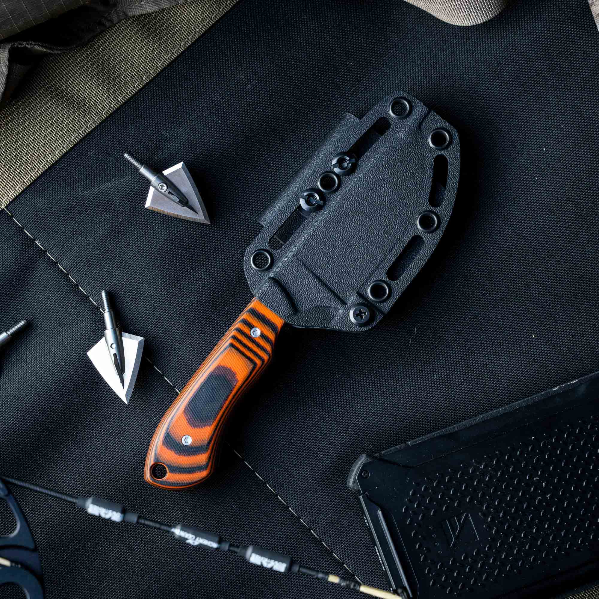 ELKHORN SKINNER - ORANGE & BLACK