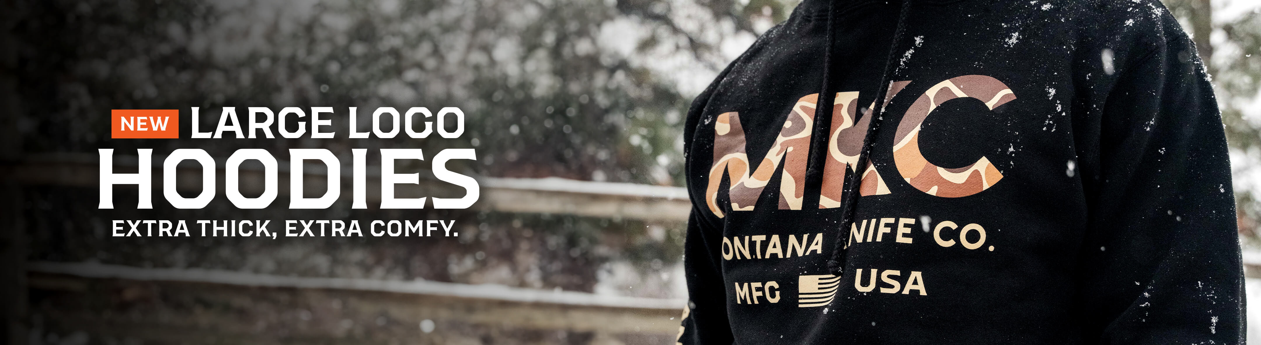 LARGE LOGO HOODIES