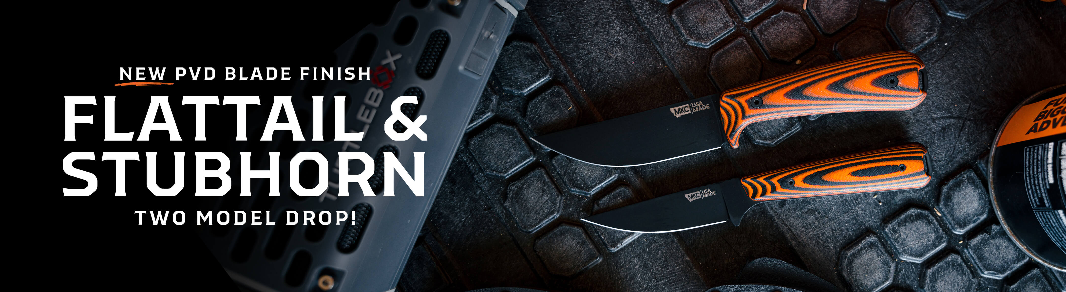 PVD FLATTAIL & STUBHORN DROP