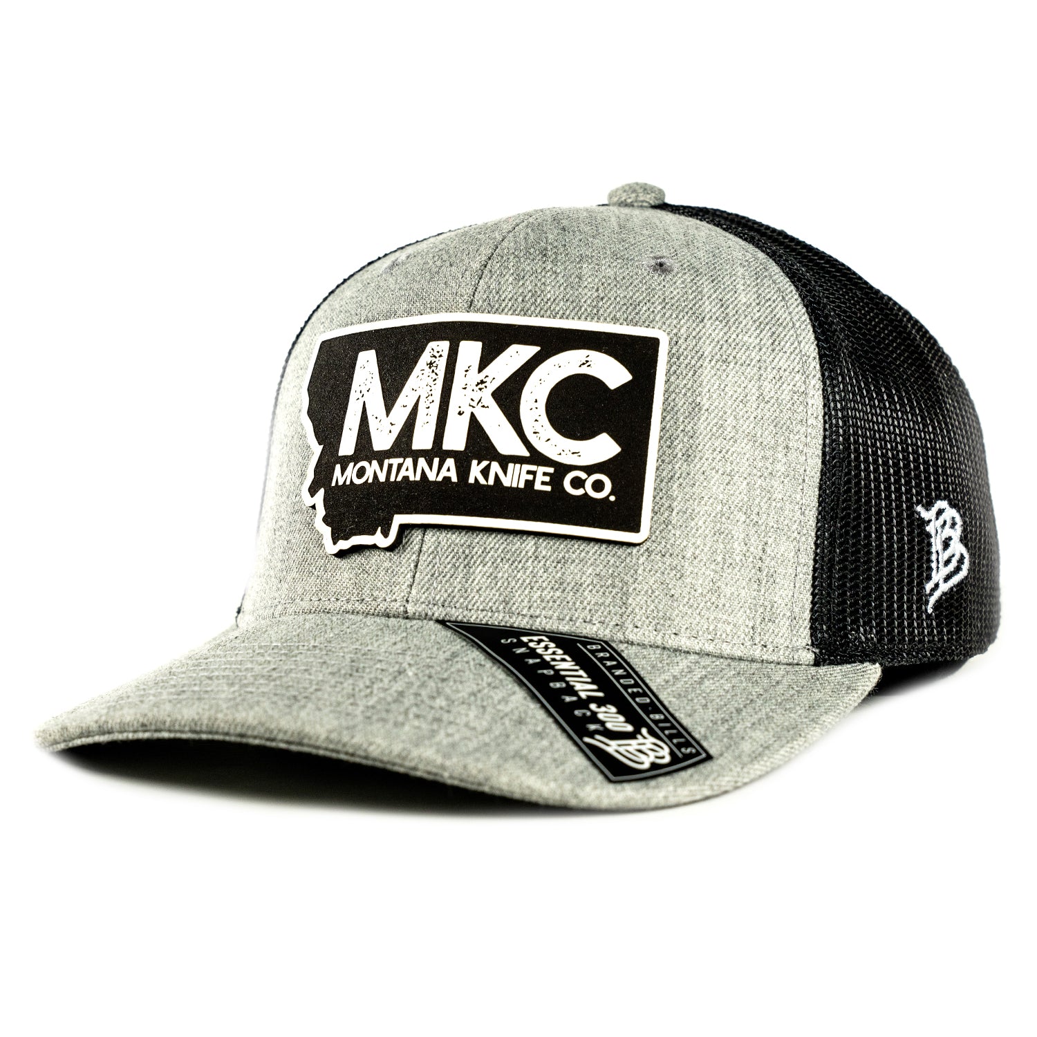 MKC STATE PATCH - GREY TRUCKER SNAPBACK