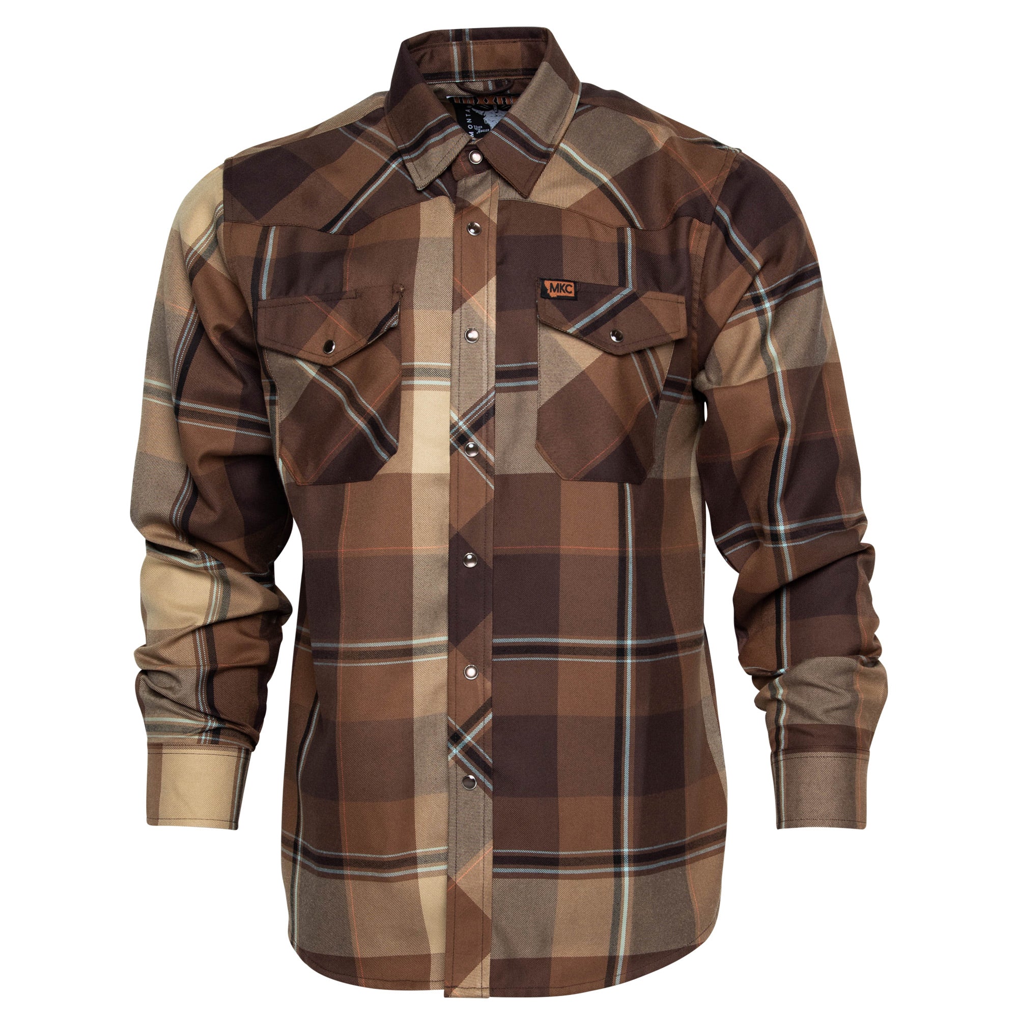 MKC X DIXXON PEARL SNAP WESTERN FLANNEL - MENS