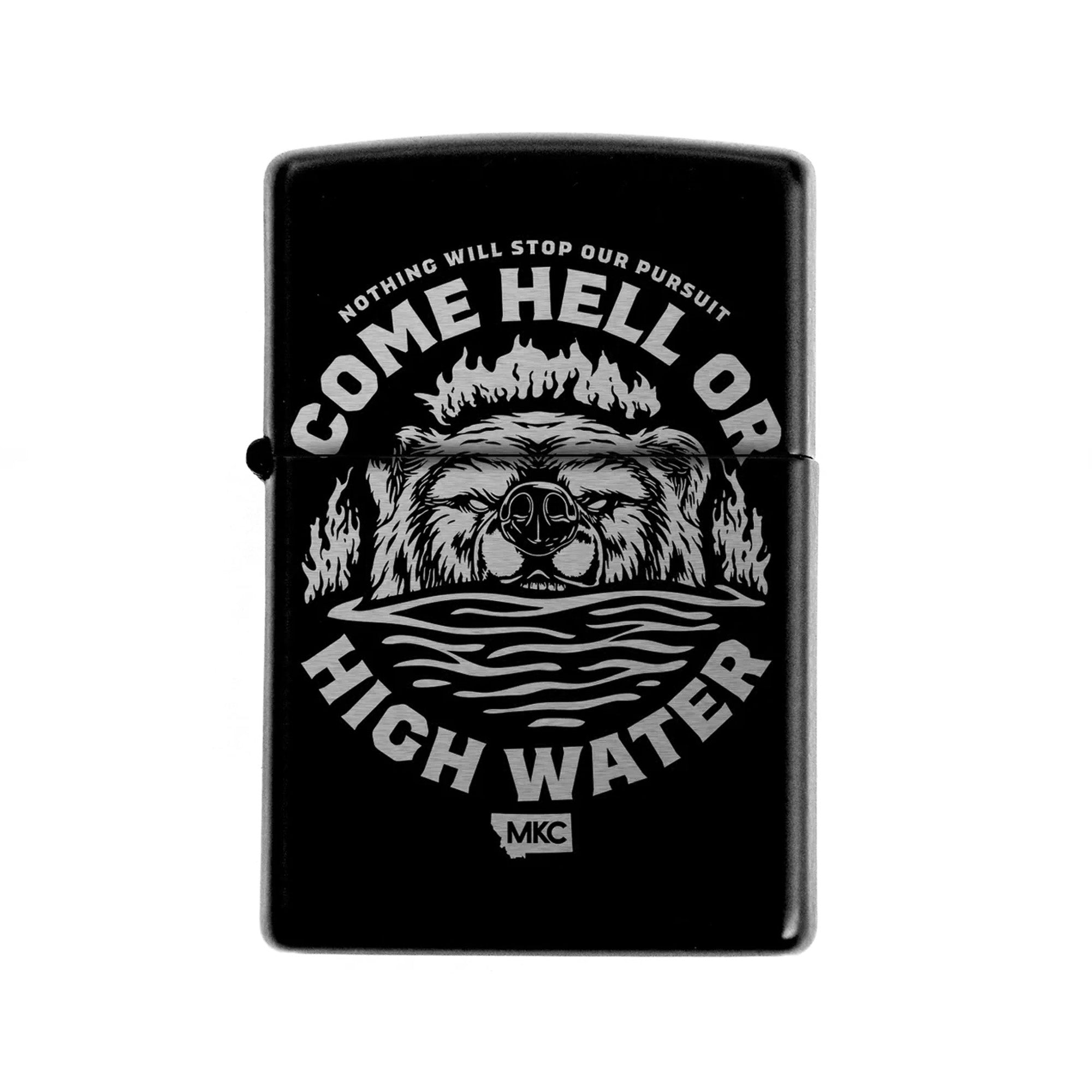 HELL OR HIGH WATER - CA WILDFIRE & NC FLOOD RELIEF FUNDRAISER ZIPPO